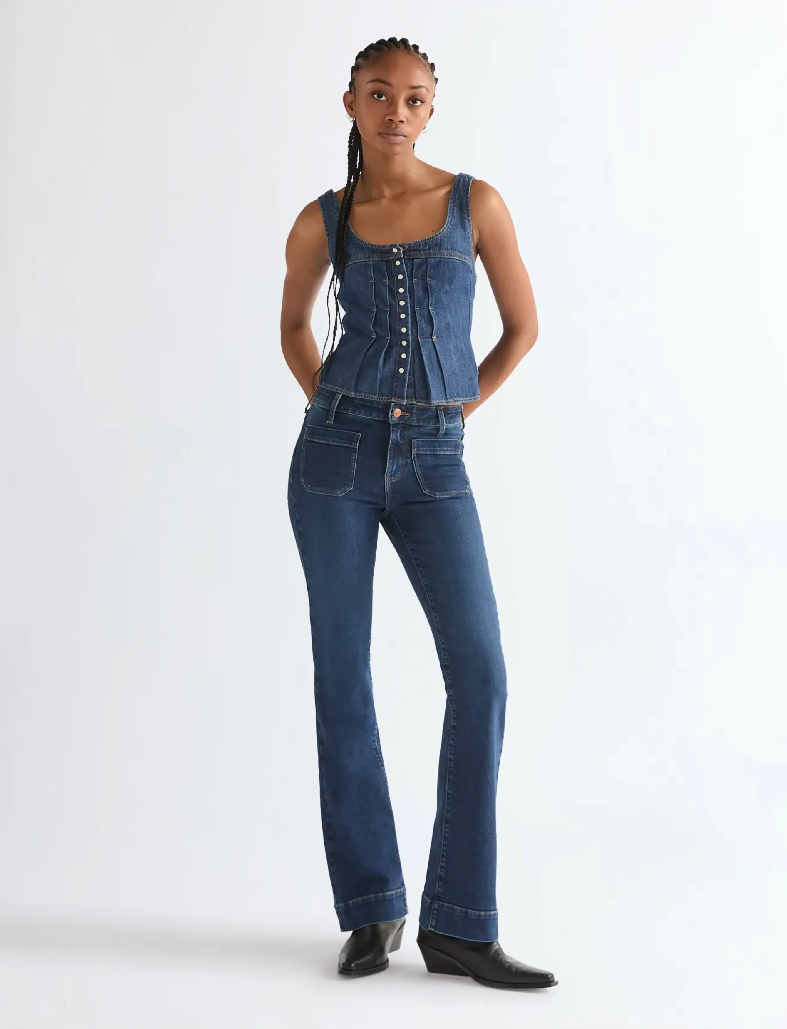 Wrangler - FLARE - schlaghosen - pioneer pop - 3