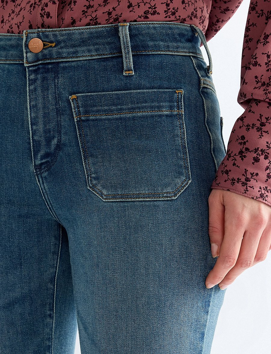 Wrangler - FLARE - utsvängda jeans - rustic retro - 5