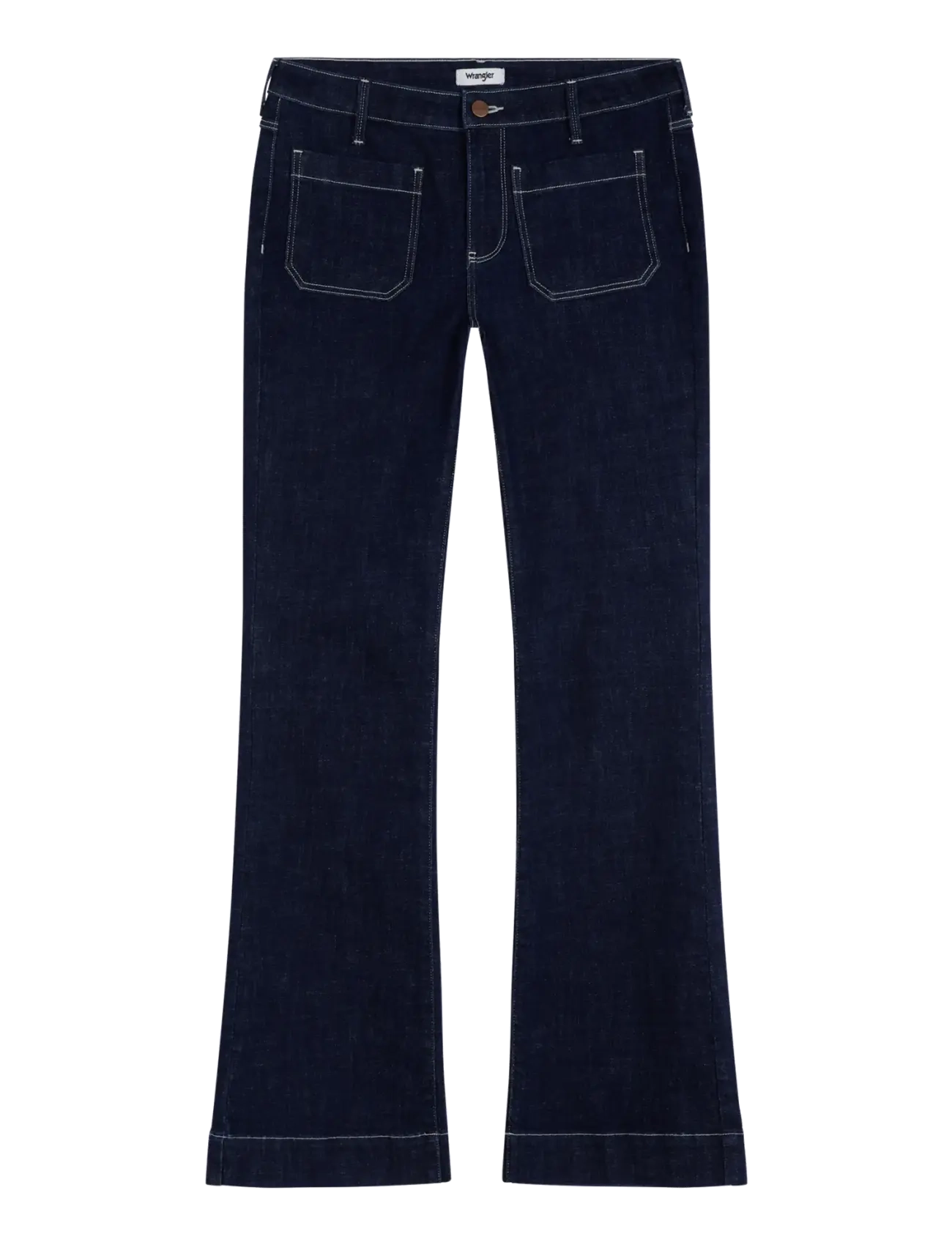 Wrangler - FLARE - utsvängda jeans - dark orbit - 1