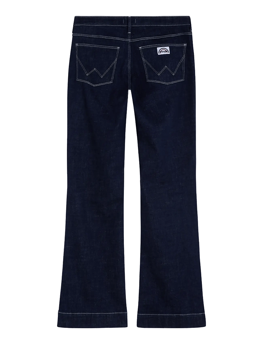 Wrangler - FLARE - utsvängda jeans - dark orbit - 2