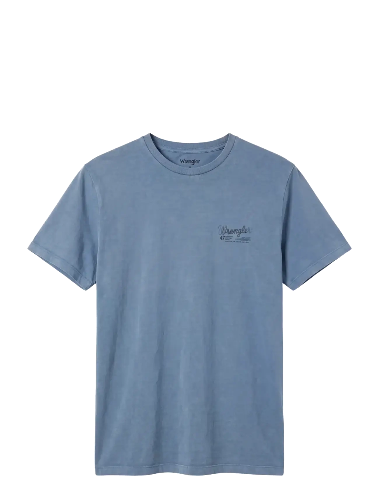 Wrangler - GRAPHIC TEE - kurzärmelige t-shirts - bering sea - 1