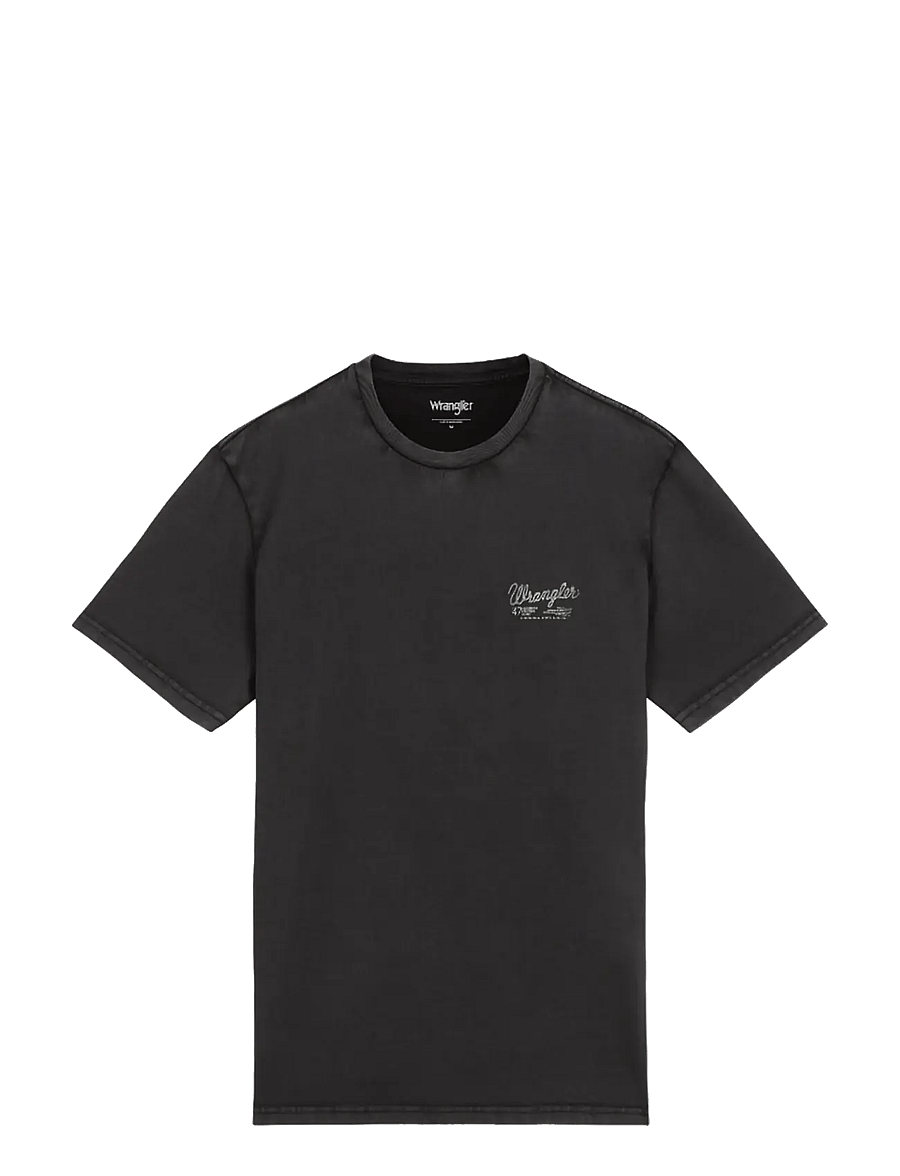 Wrangler - GRAPHIC TEE - black beauty - 1
