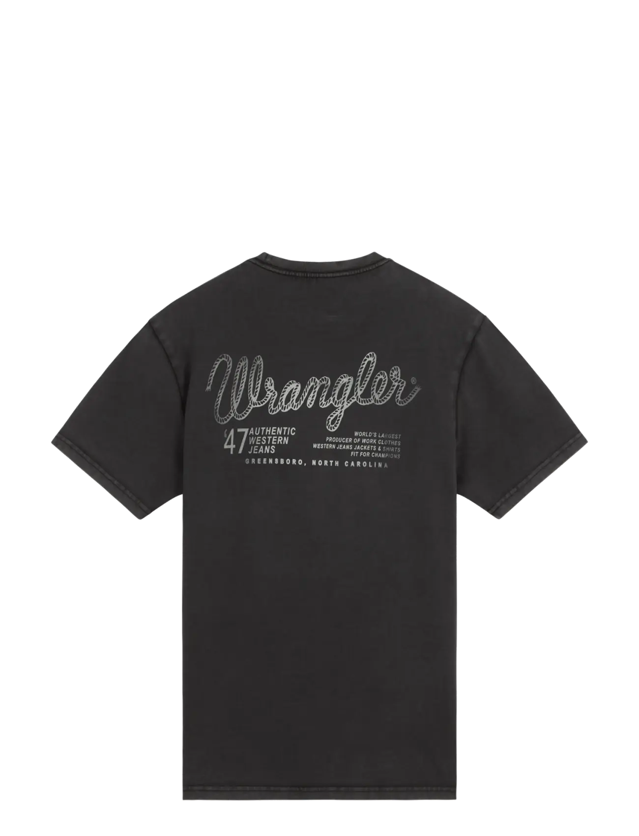 Wrangler - GRAPHIC TEE - black beauty - 2
