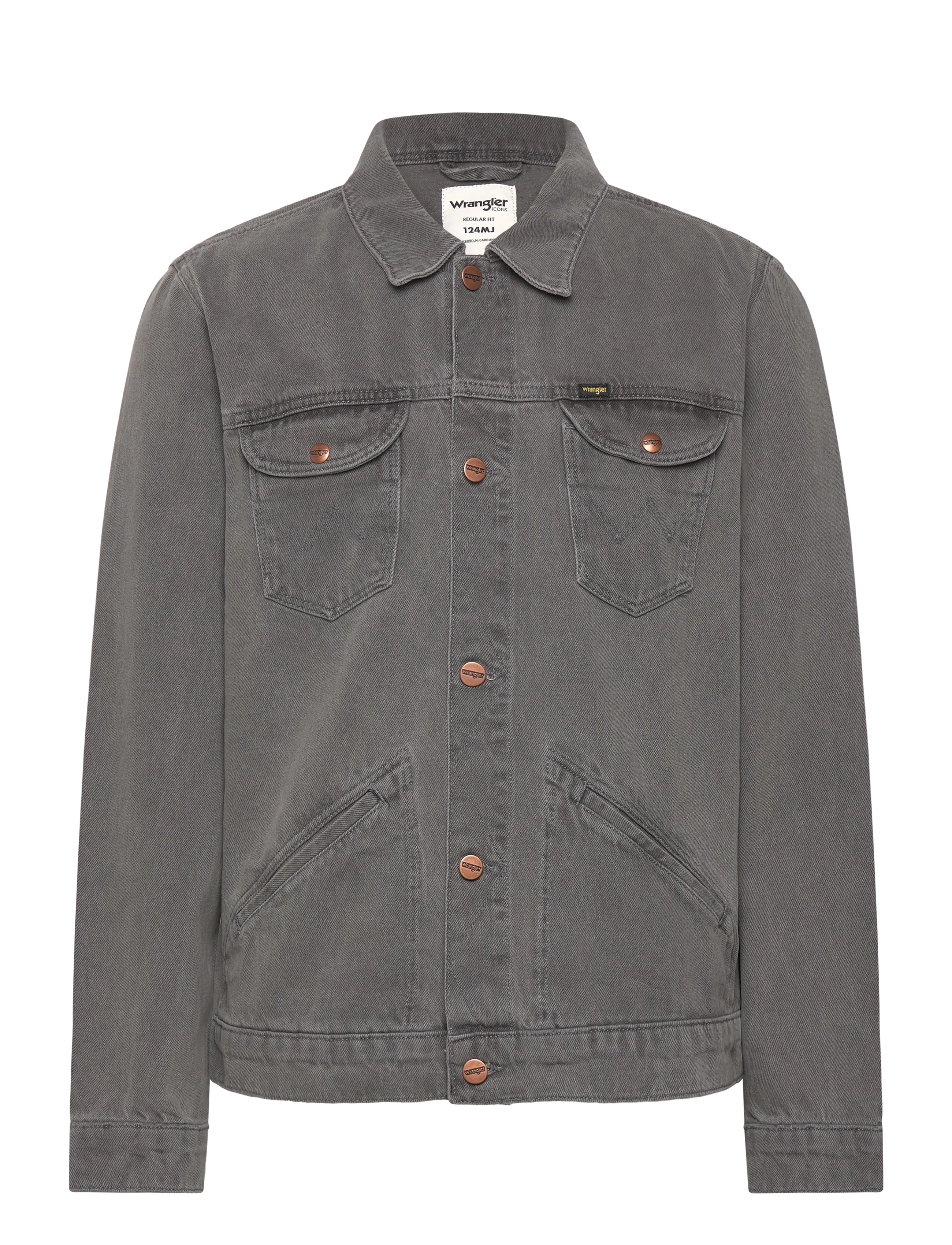 Wrangler 124MJ - Jackor - GOLDEN GREY / grey