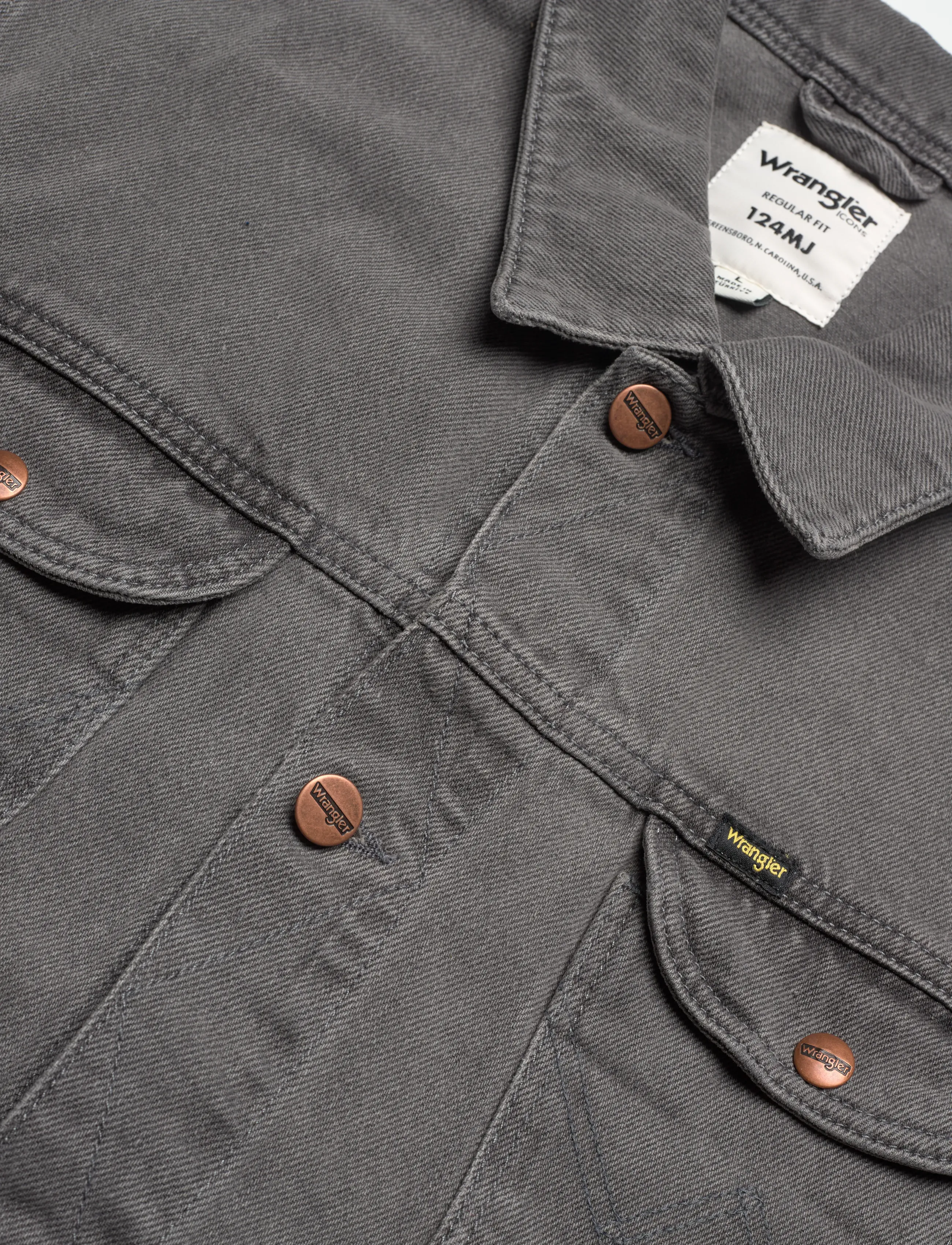 Wrangler - 124MJ - kevättakit - golden grey - 2