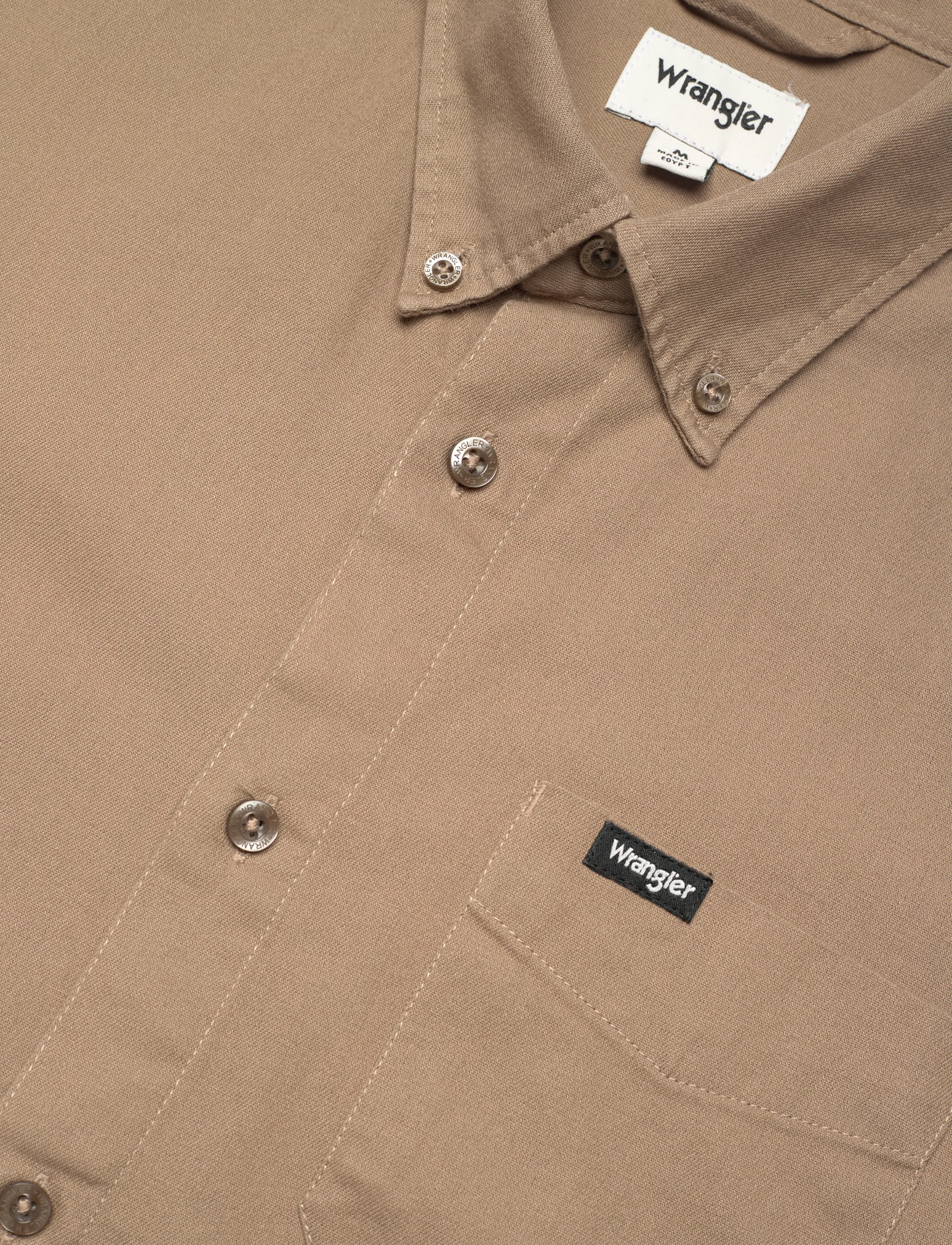 Wrangler - LS SHIRT - födelsedagspresenter - vizon - 3