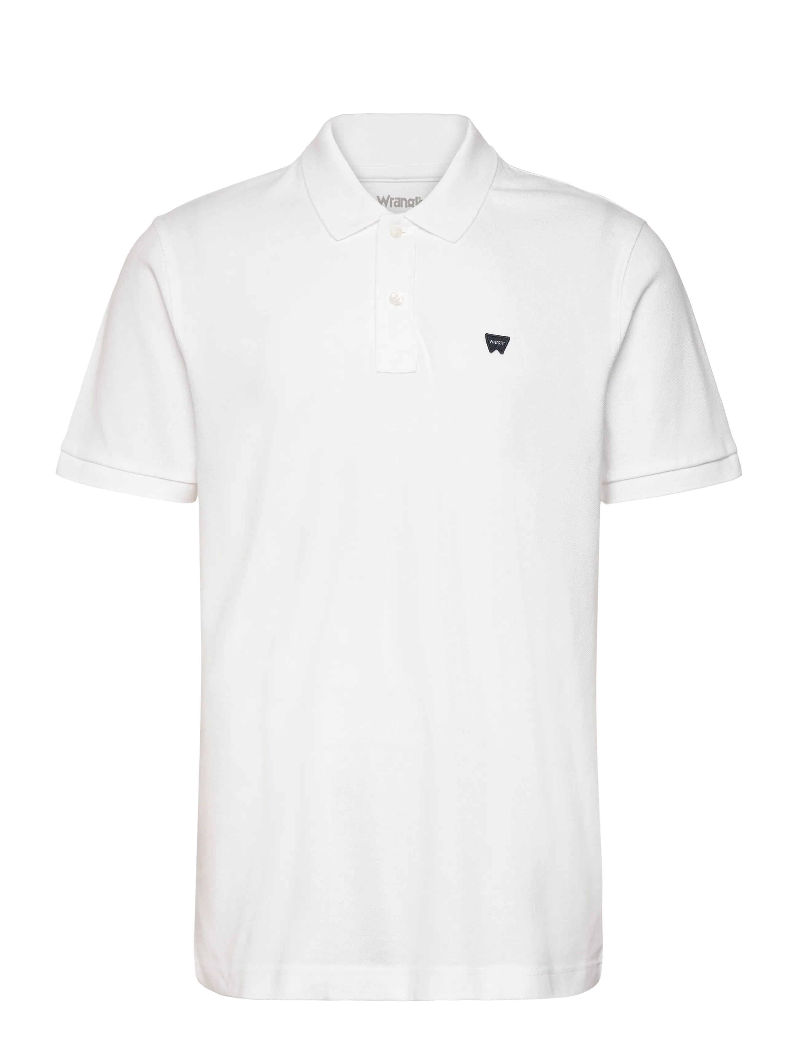 Wrangler SS POLO TEE - Poloer - WHITE / white