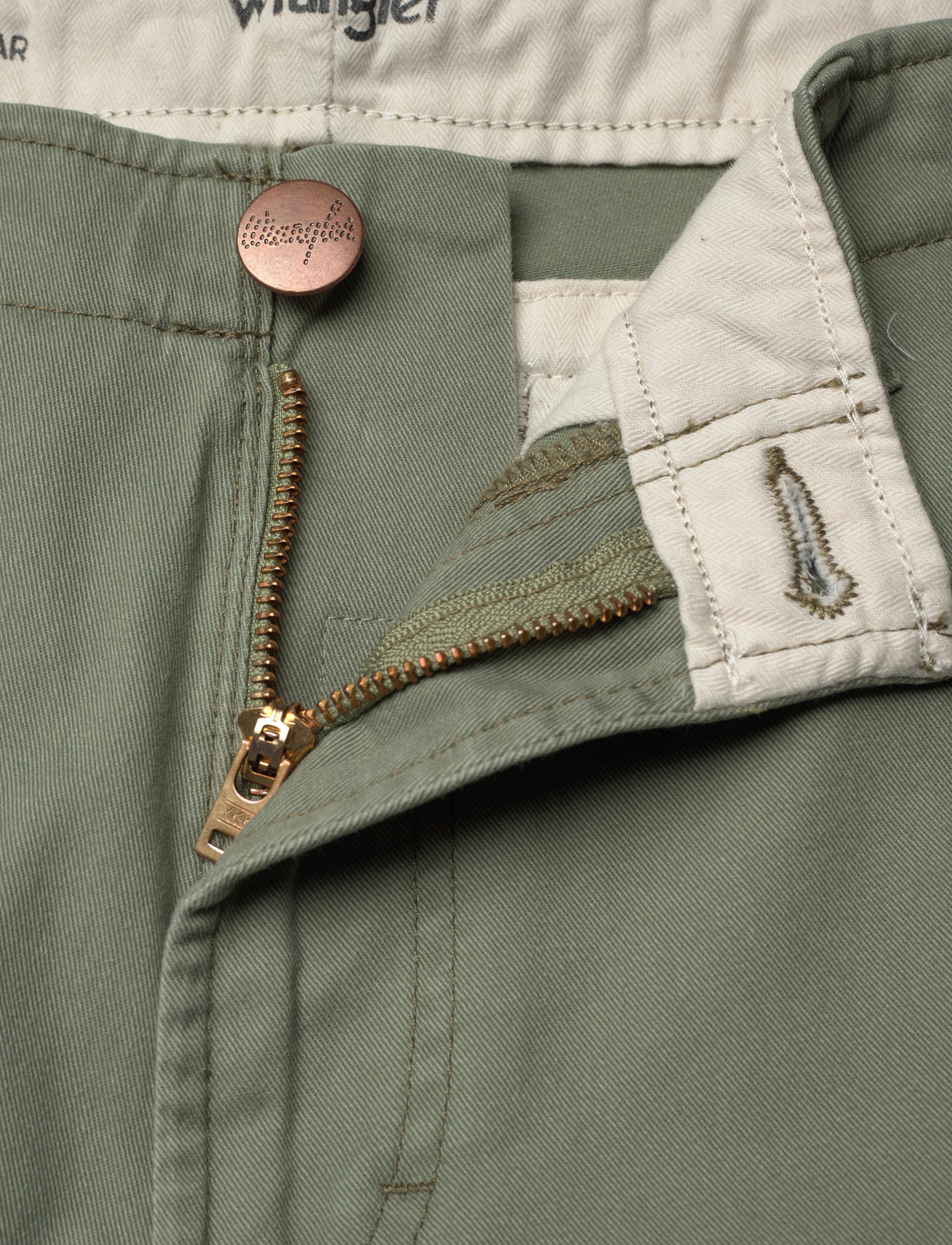 Wrangler - CASEY JONES CHINO - deep lichen green - 3