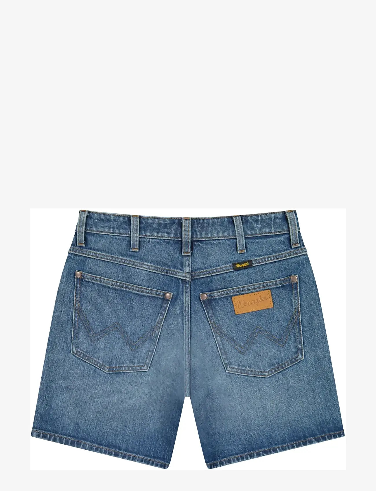 Wrangler - COWBOY SHORT 5 INCH - lühikesed teksapüksid - summer haze - 2
