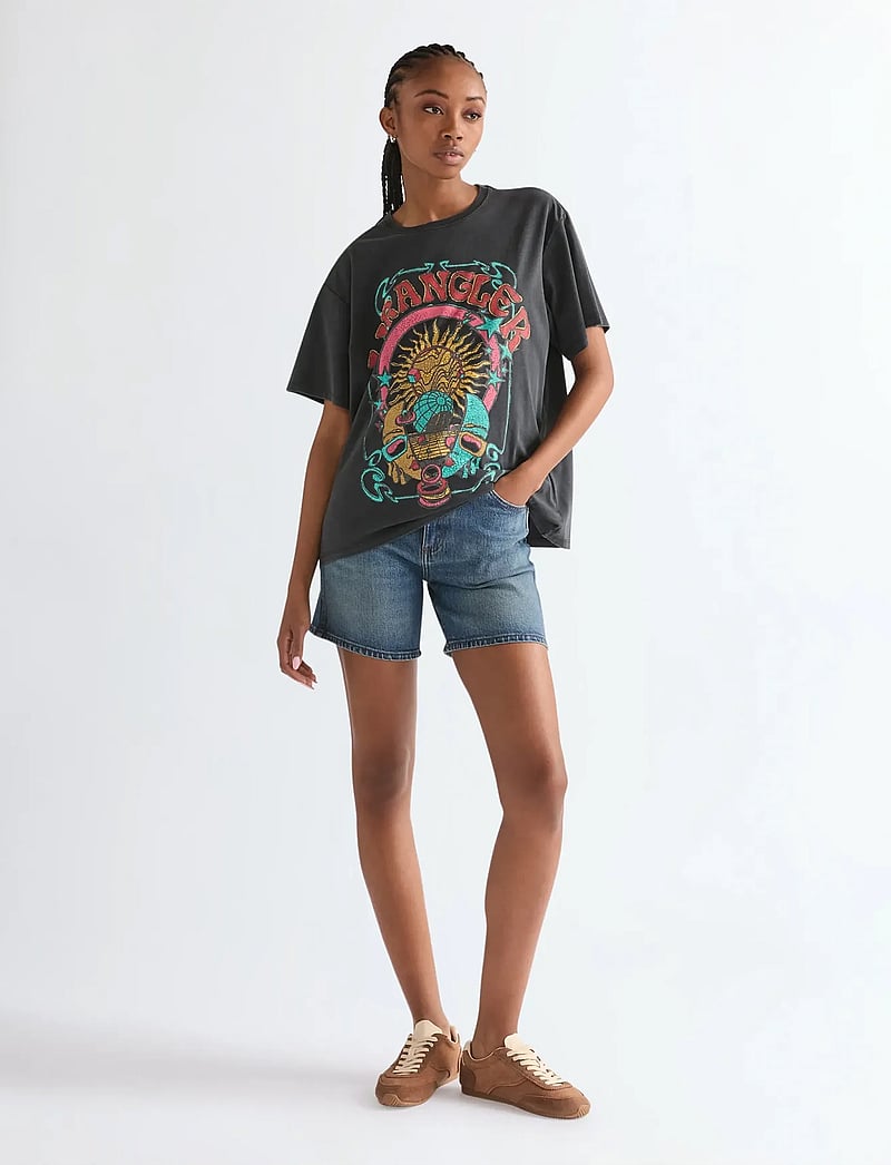 Wrangler - COWBOY SHORT 5 INCH - lühikesed teksapüksid - summer haze - 4