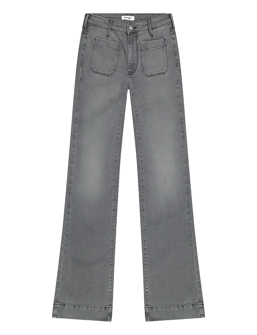 Wrangler - FLARE - Útvíðar gallabuxur - frosted fronts - 1