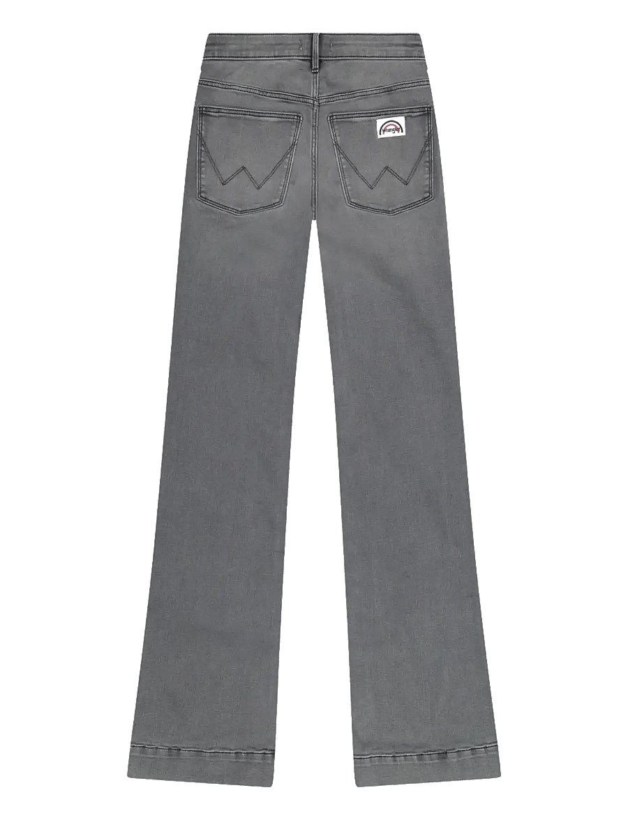 Wrangler - FLARE - Útvíðar gallabuxur - frosted fronts - 2
