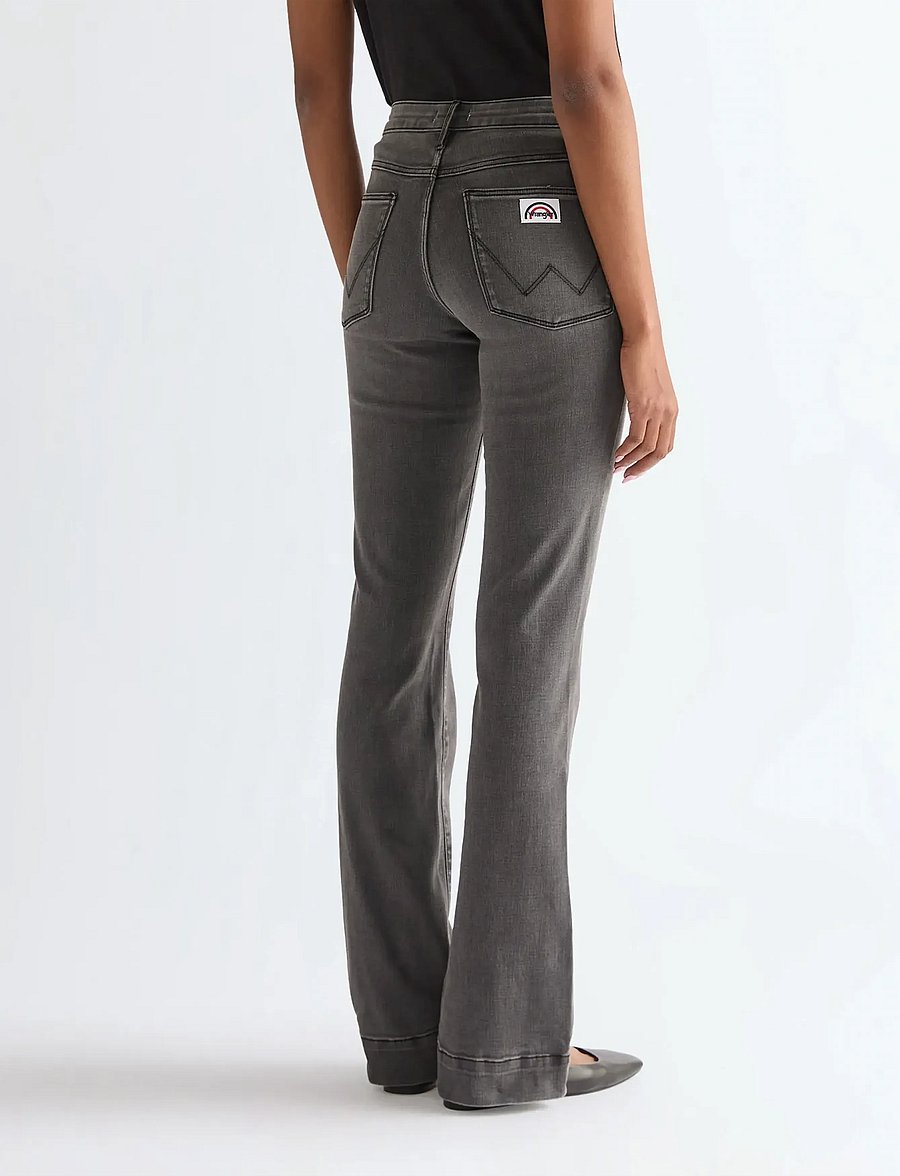 Wrangler - FLARE - Útvíðar gallabuxur - frosted fronts - 3