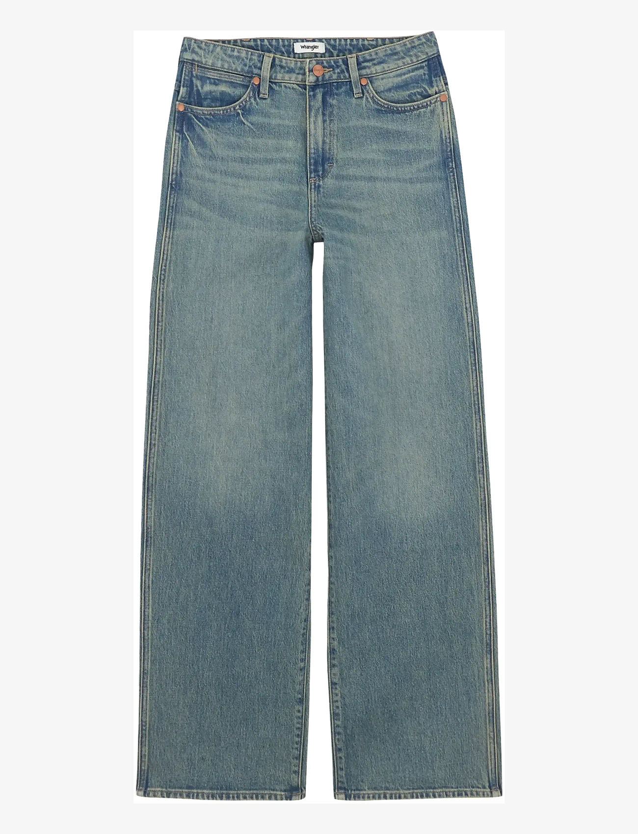 Wrangler - LOOSE STRAIGHT - sirge säärega teksad - marblestone - 1