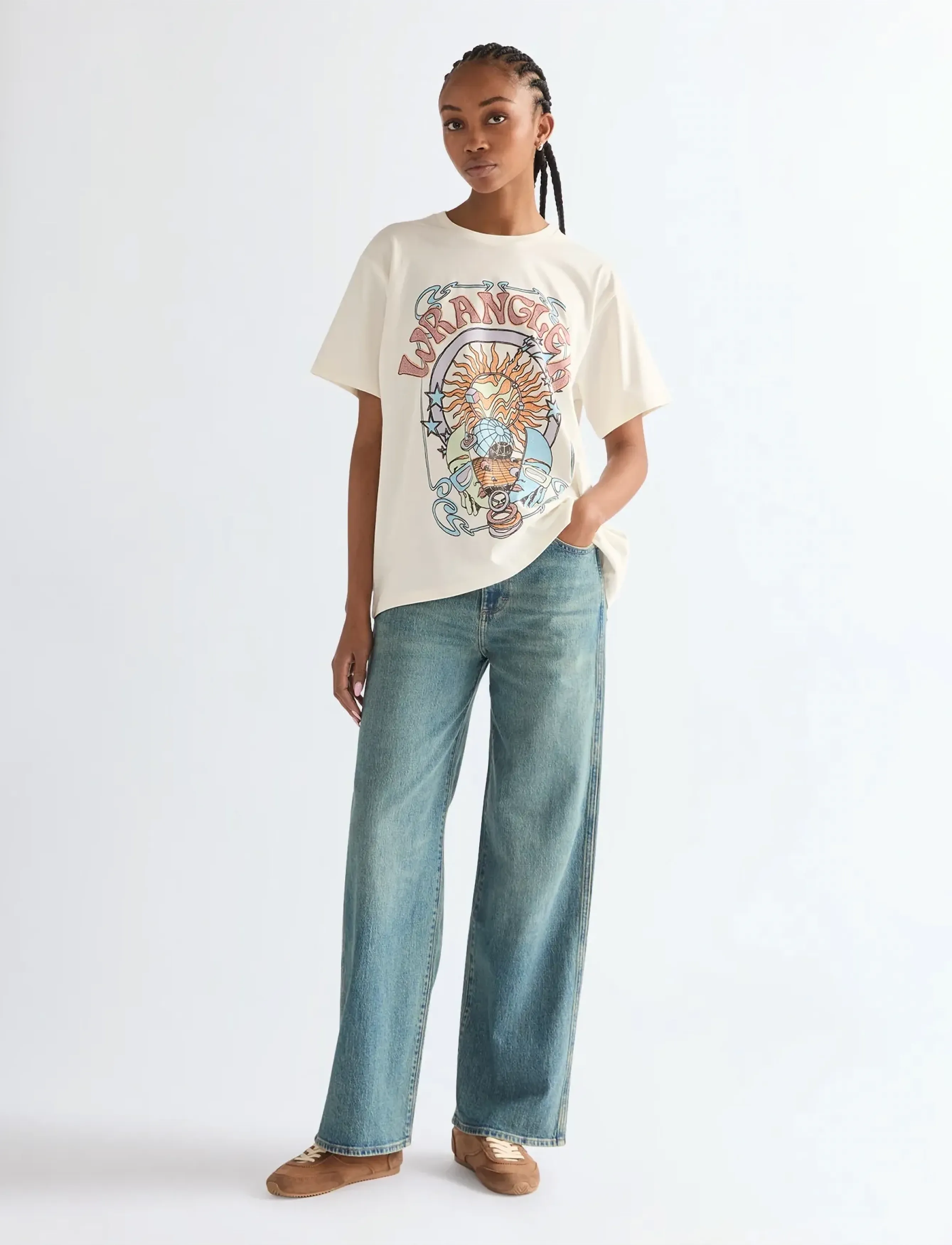 Wrangler - LOOSE STRAIGHT - straight jeans - marblestone - 4