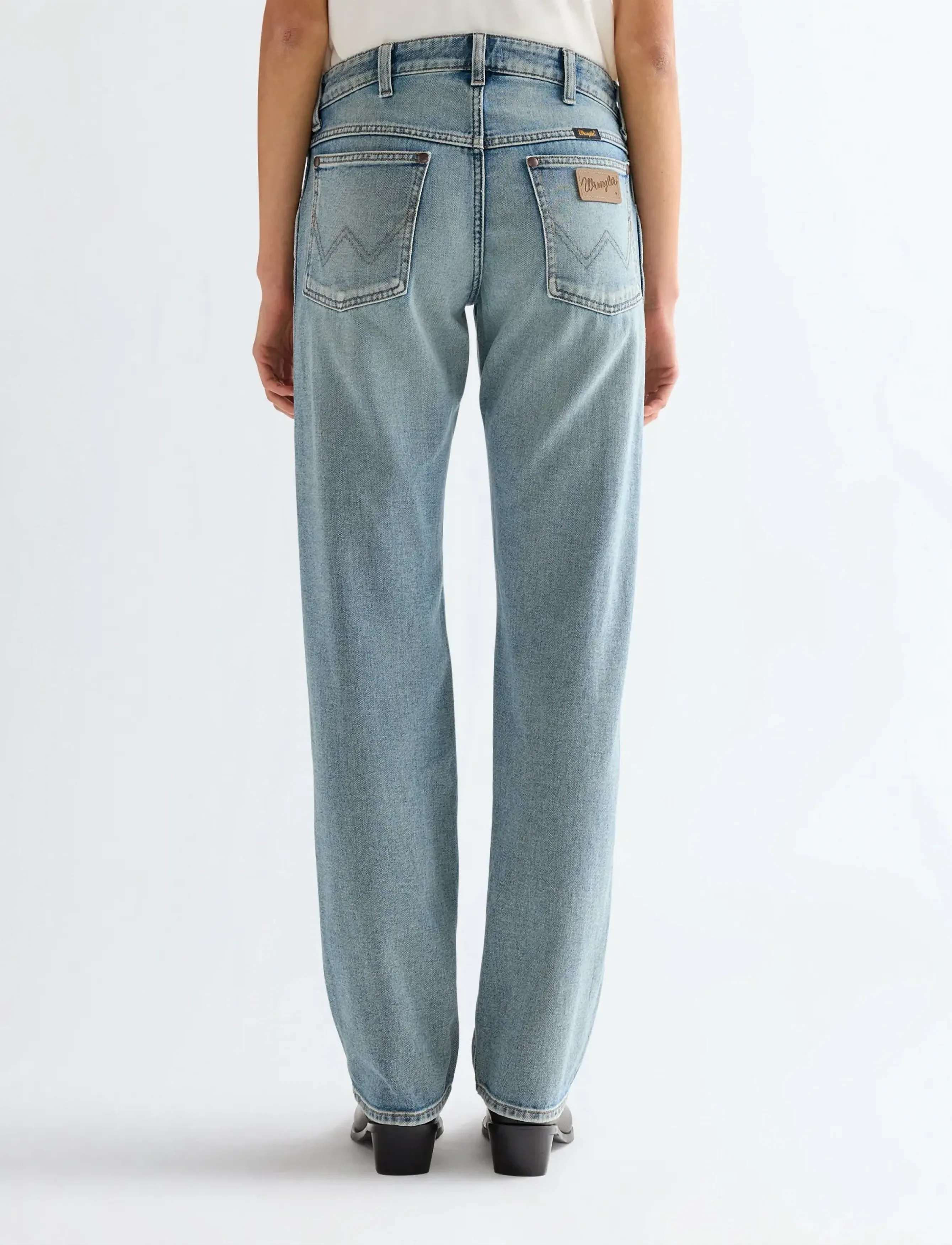 Wrangler - LOW RISE COWBOY JEAN - brede jeans - hippie haze - 2