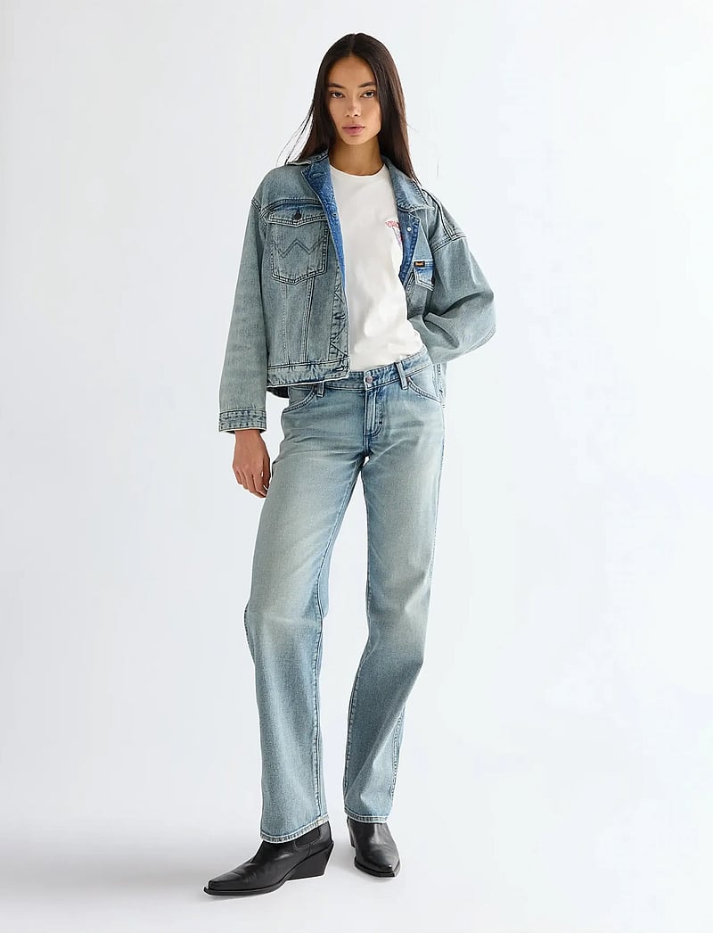 Wrangler - LOW RISE COWBOY JEAN - laia säärega teksad - hippie haze - 3