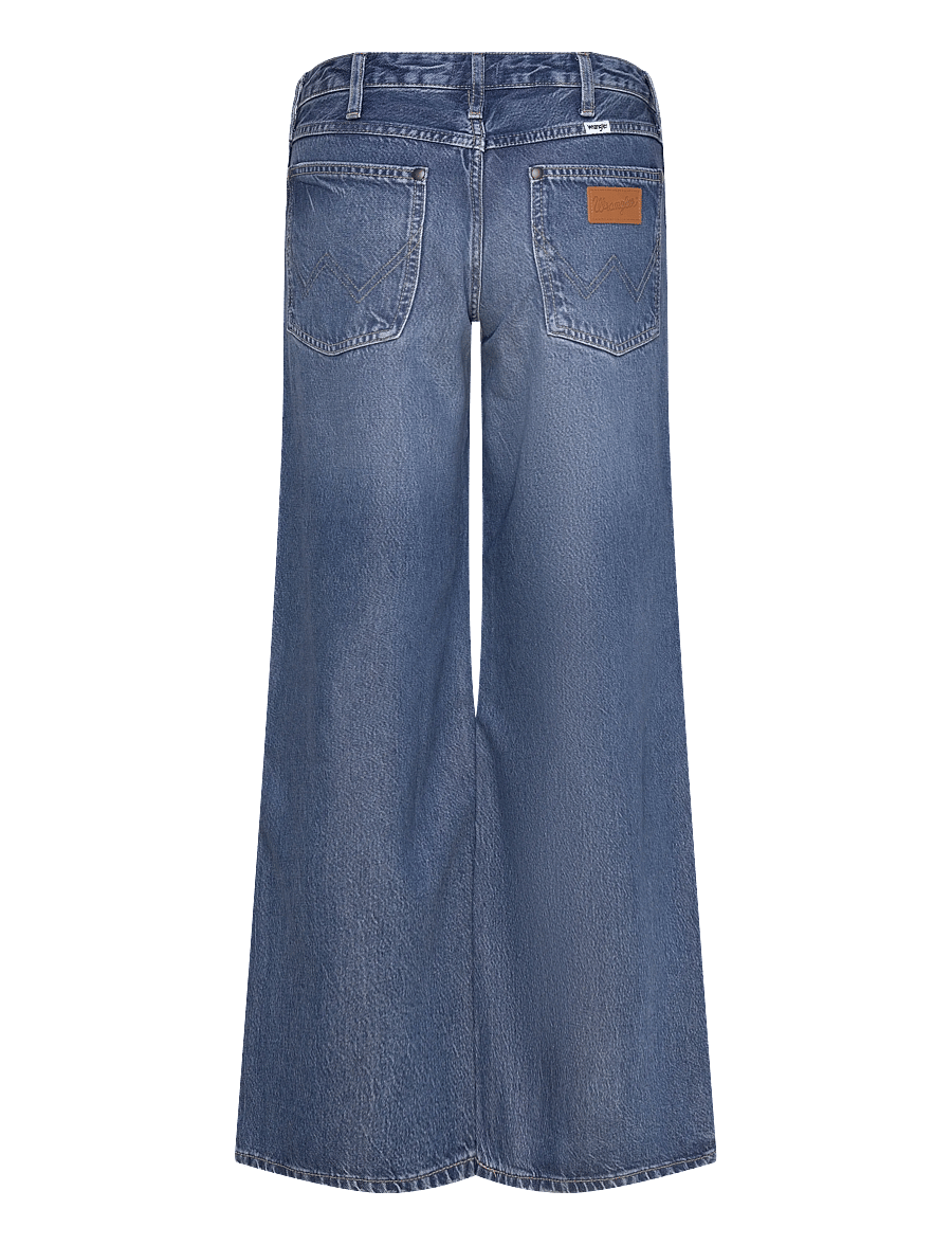 Wrangler - WORLD WIDE - szerokie dżinsy - promises kept - 2