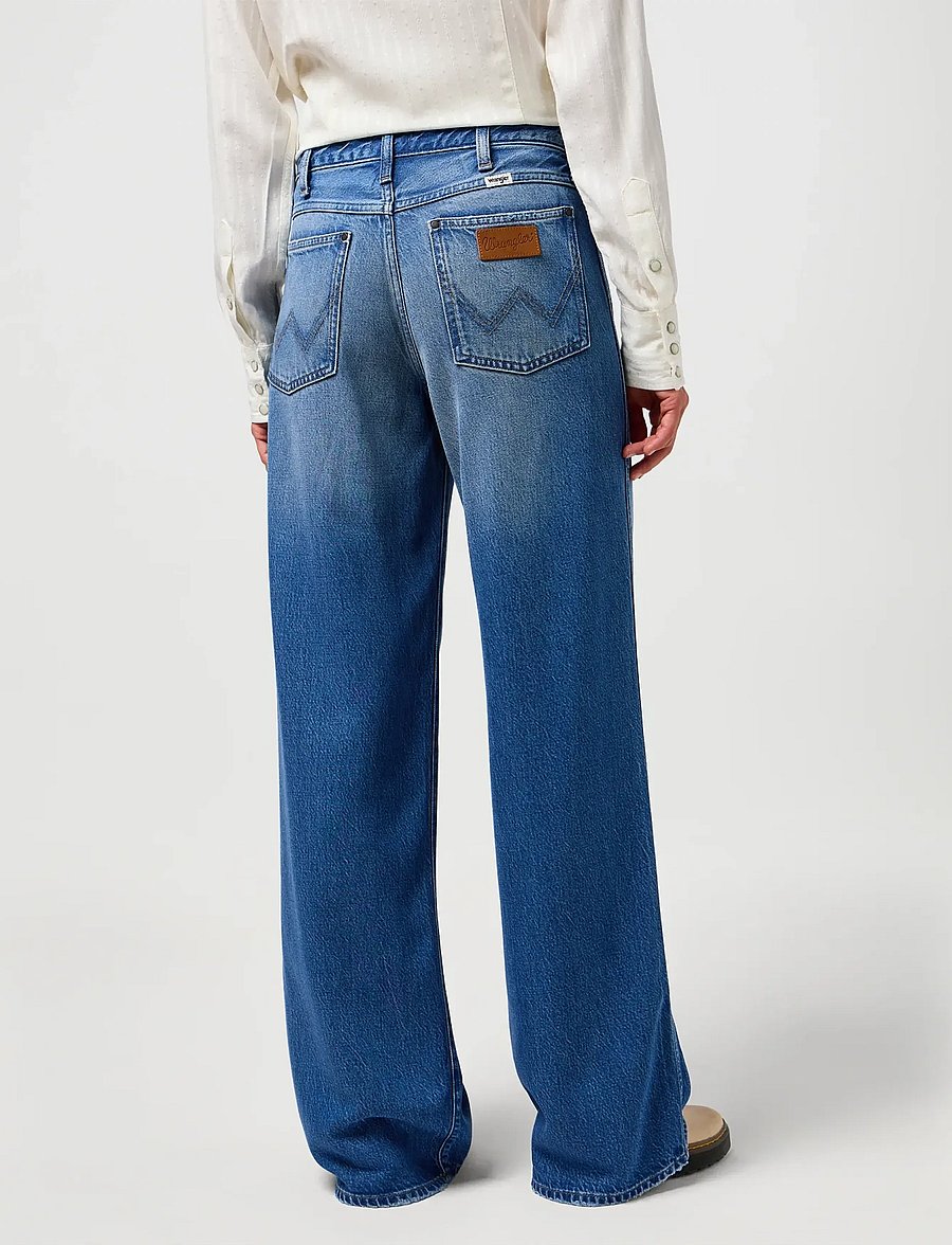 Wrangler - WORLD WIDE - szerokie dżinsy - promises kept - 4