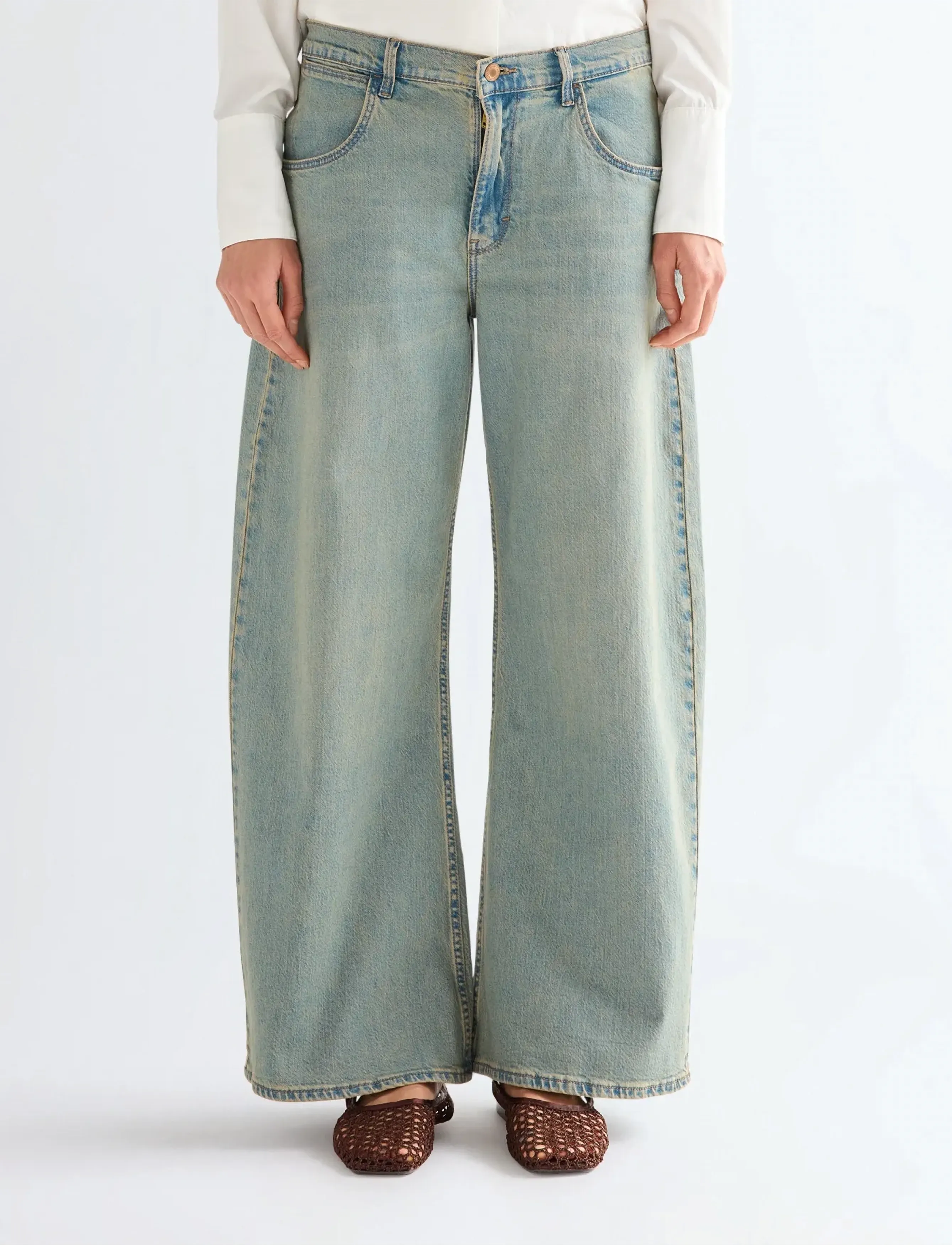 Wrangler LR ULTRA BARREL - Jeans - HEADED WEST / blue