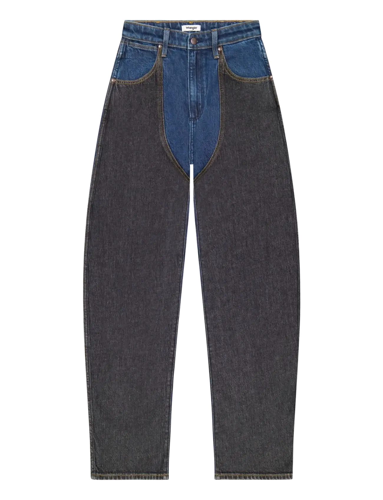 WRANGLER Patched Chap Jeans Blau - 26x32 - Damen