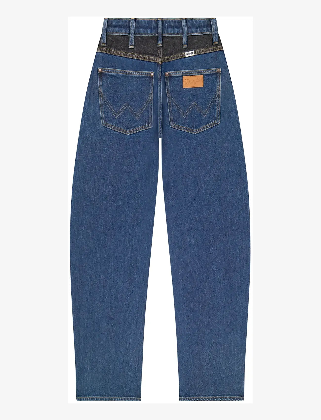 Wrangler - PATCHED CHAP JEANS - brede jeans - shadow stitch - 2