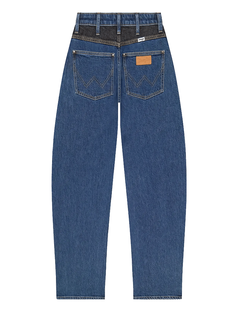 Wrangler - PATCHED CHAP JEANS - brede jeans - shadow stitch - 2