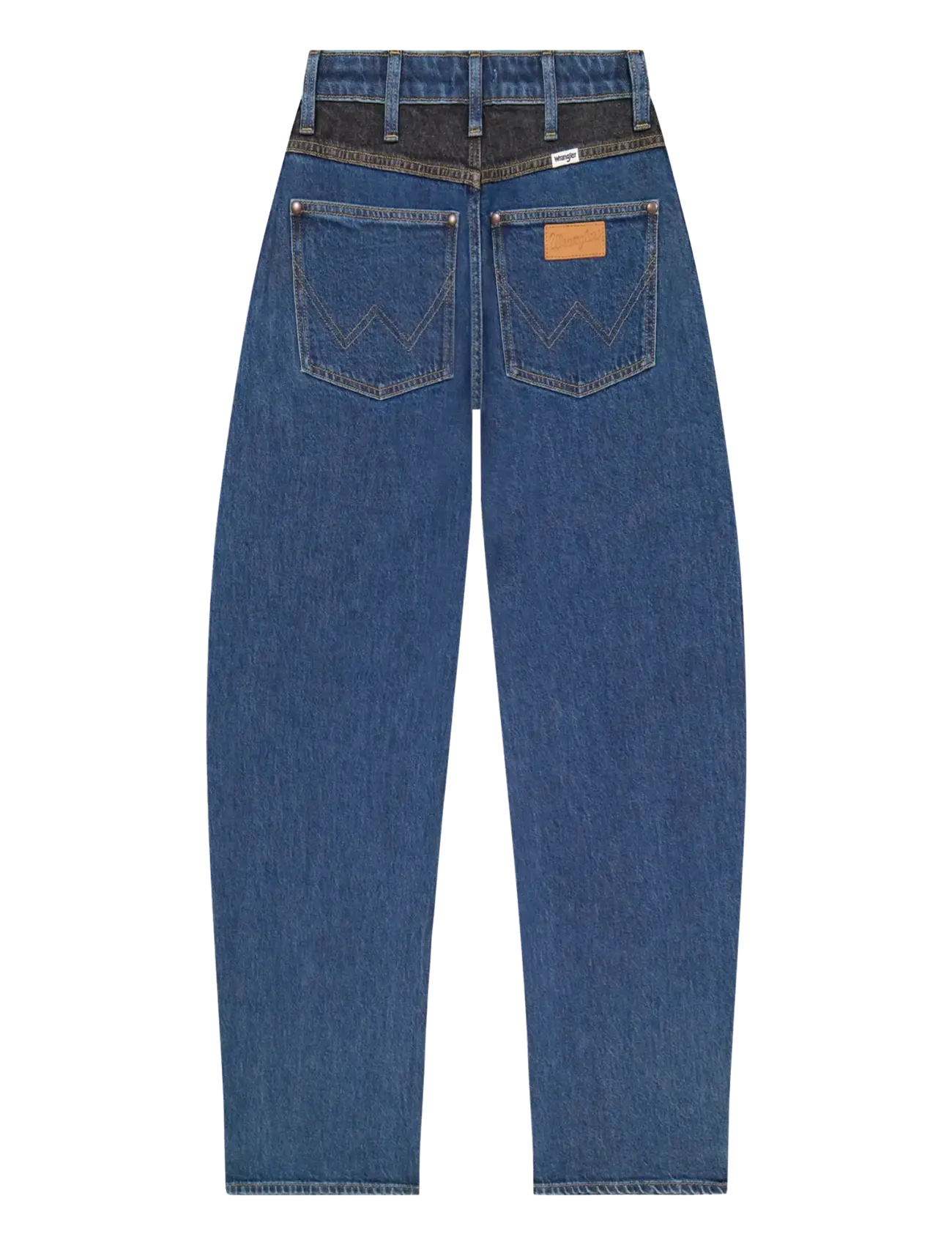 Wrangler - PATCHED CHAP JEANS - brede jeans - shadow stitch - 2