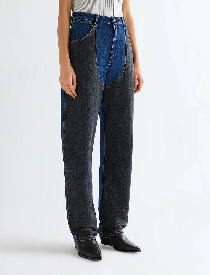 Wrangler - PATCHED CHAP JEANS - brede jeans - shadow stitch - 0
