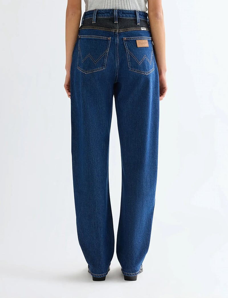 Wrangler - PATCHED CHAP JEANS - brede jeans - shadow stitch - 3