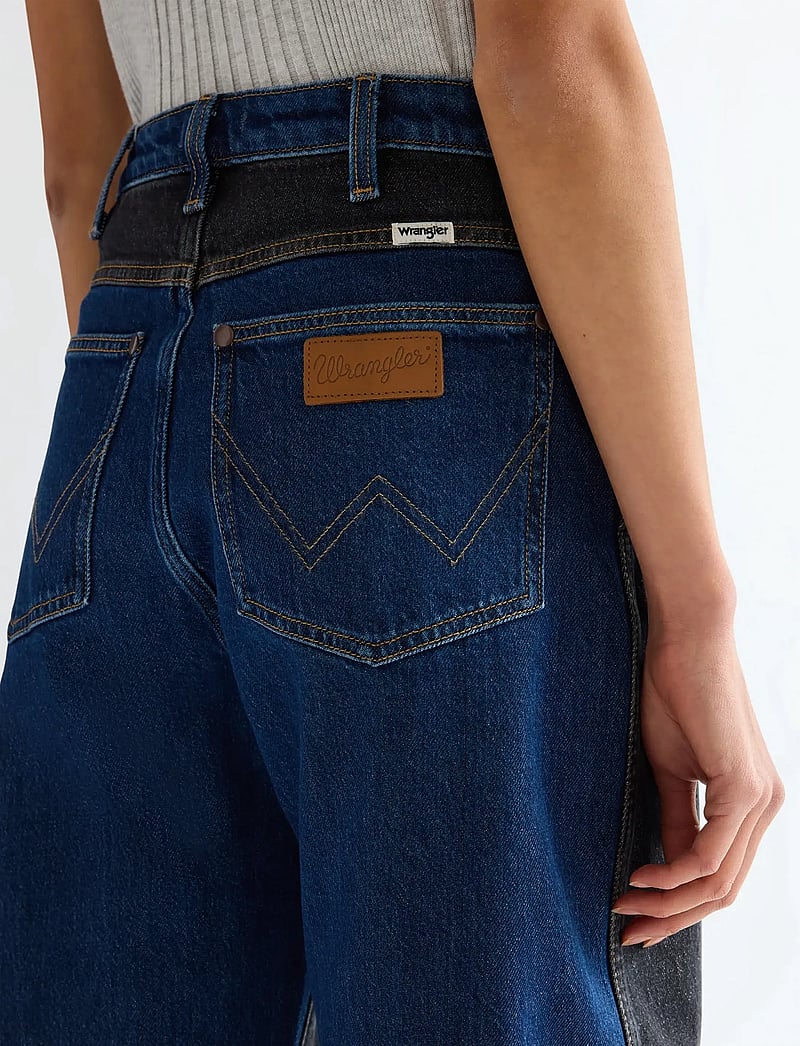 Wrangler - PATCHED CHAP JEANS - brede jeans - shadow stitch - 5