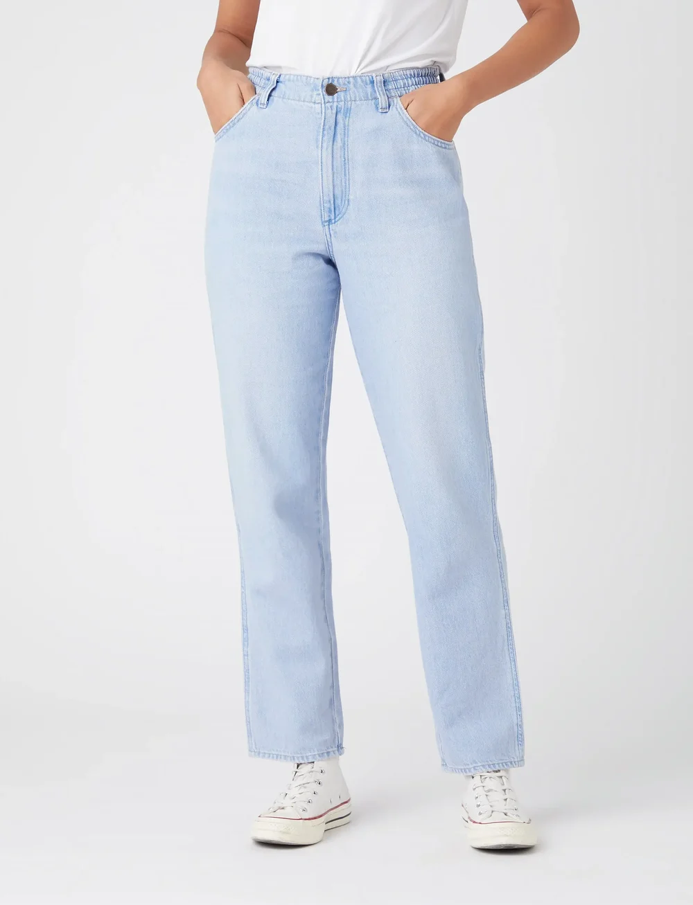 Wrangler - COMFY MOM - raka jeans - ice ice baby - 0