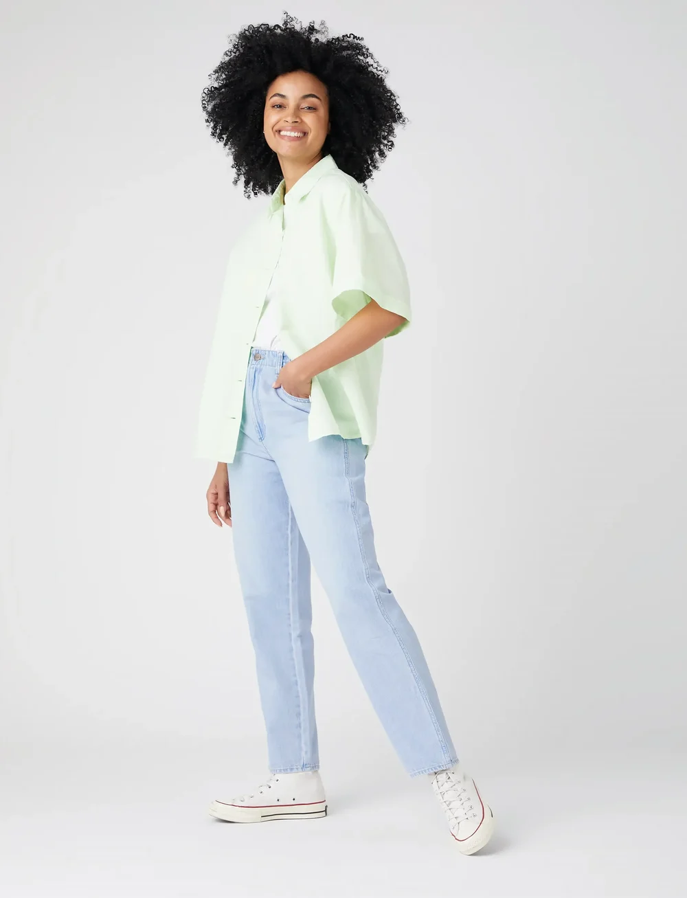 Wrangler - COMFY MOM - raka jeans - ice ice baby - 3