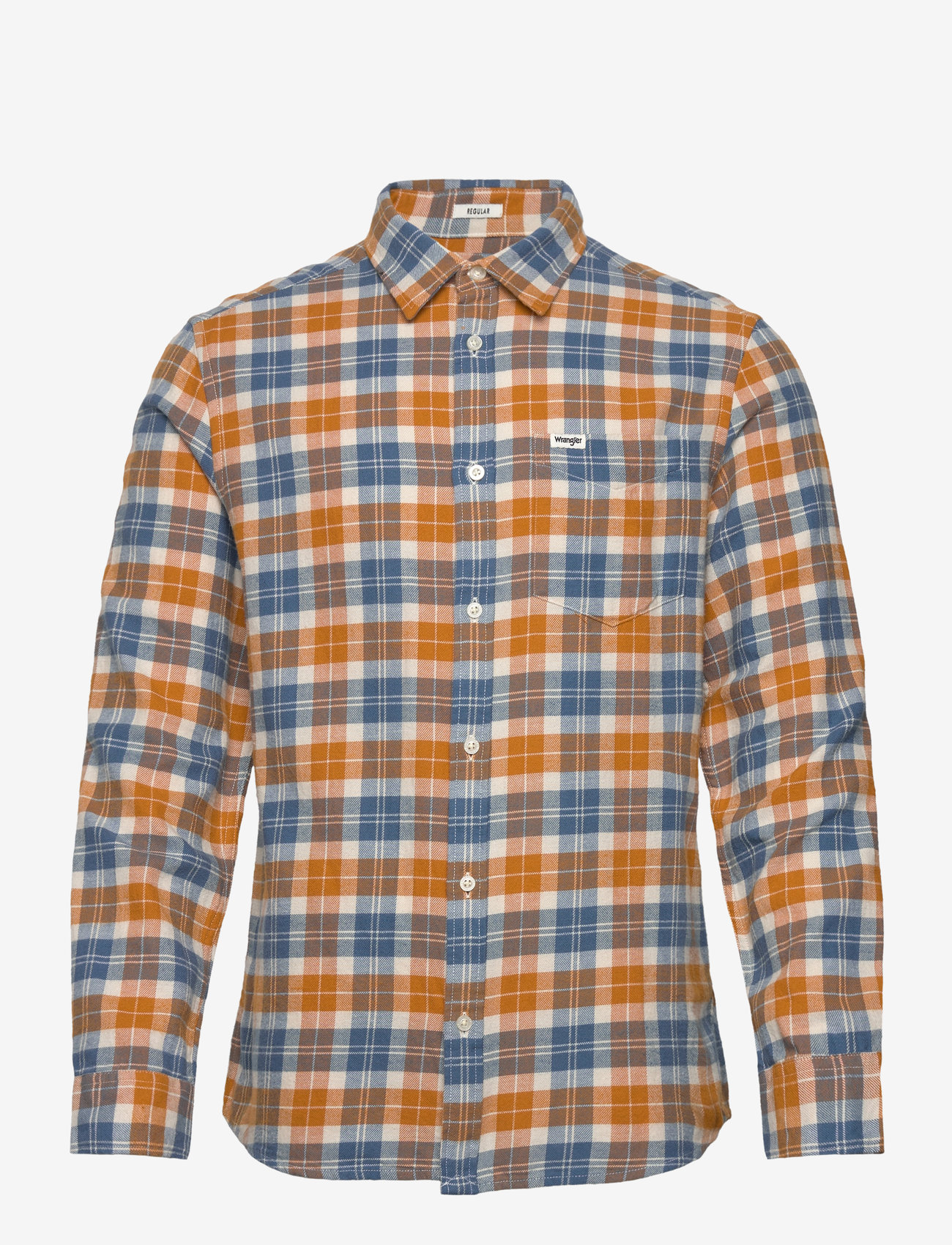 Wrangler - 1 POCKET SHIRT - captains blue - 0