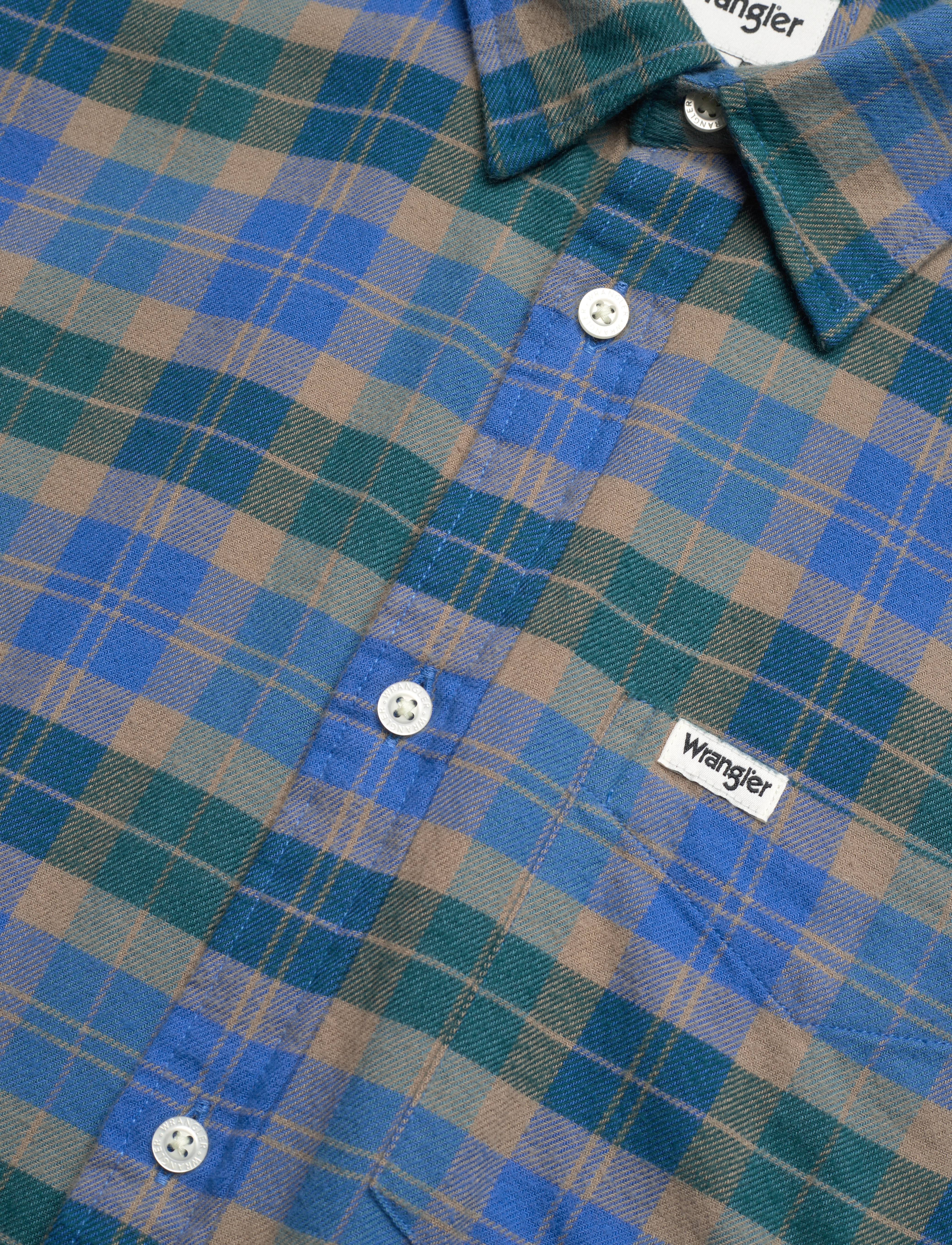 Wrangler - 1 POCKET SHIRT - chinchilla - 3