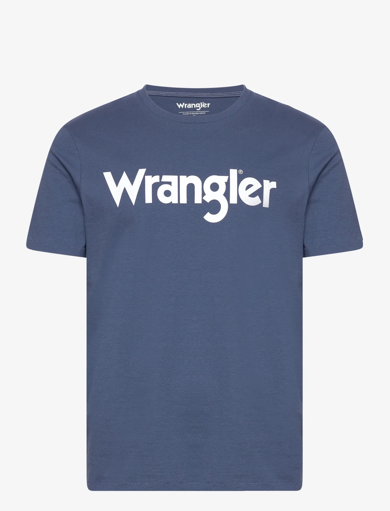 Wrangler - LOGO TEE - lowest prices - dark denim - 0