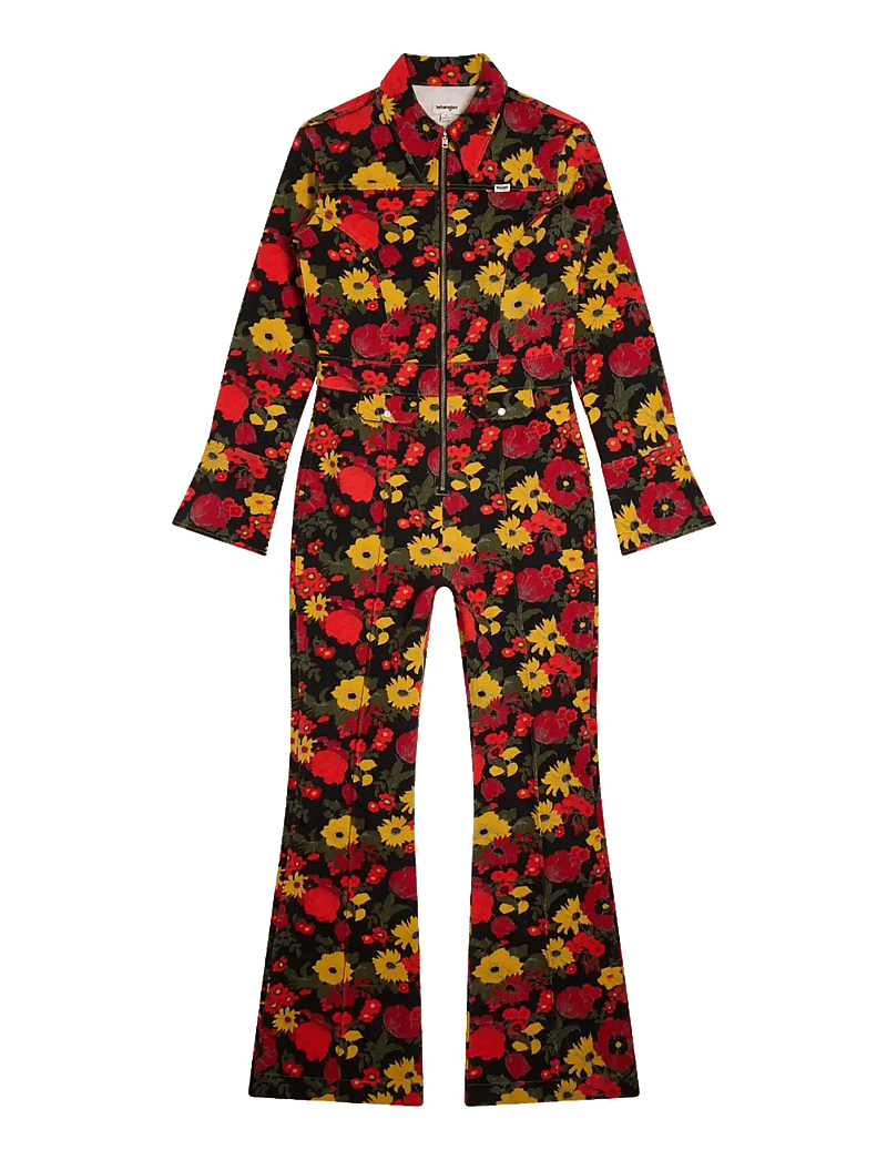 Wrangler - RETRO CATSUIT - jumpsuits - antique bloom - 1