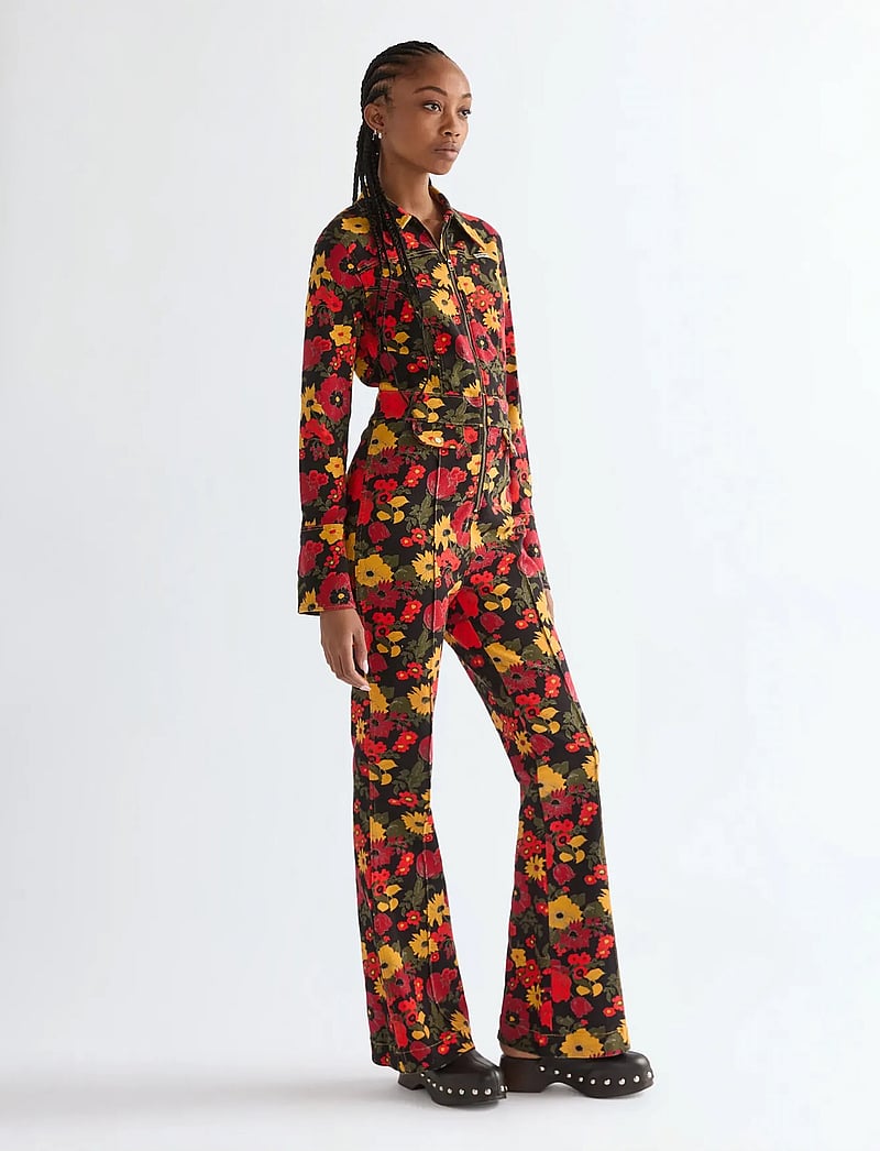 Wrangler - RETRO CATSUIT - jumpsuits - antique bloom - 2