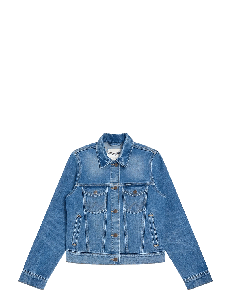 Wrangler - WESTERN JACKET - jeansjackor - blue bird - 1