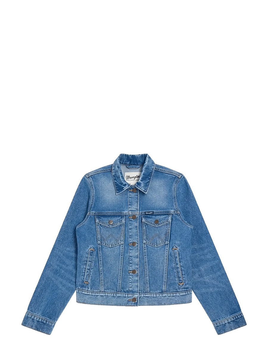 Wrangler - WESTERN JACKET - vorjakkar - blue bird - 1