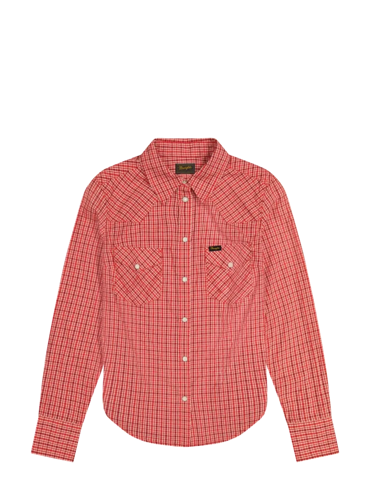 WRANGLER Western Shirt Rot - Mx00 - Damen