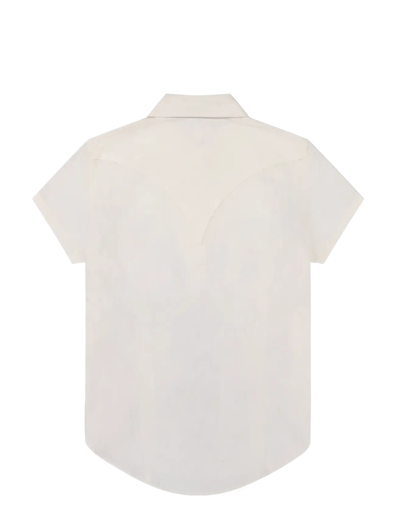 Wrangler - SS STYLIZED WESTERN - kurzärmlige hemden - egret - 2