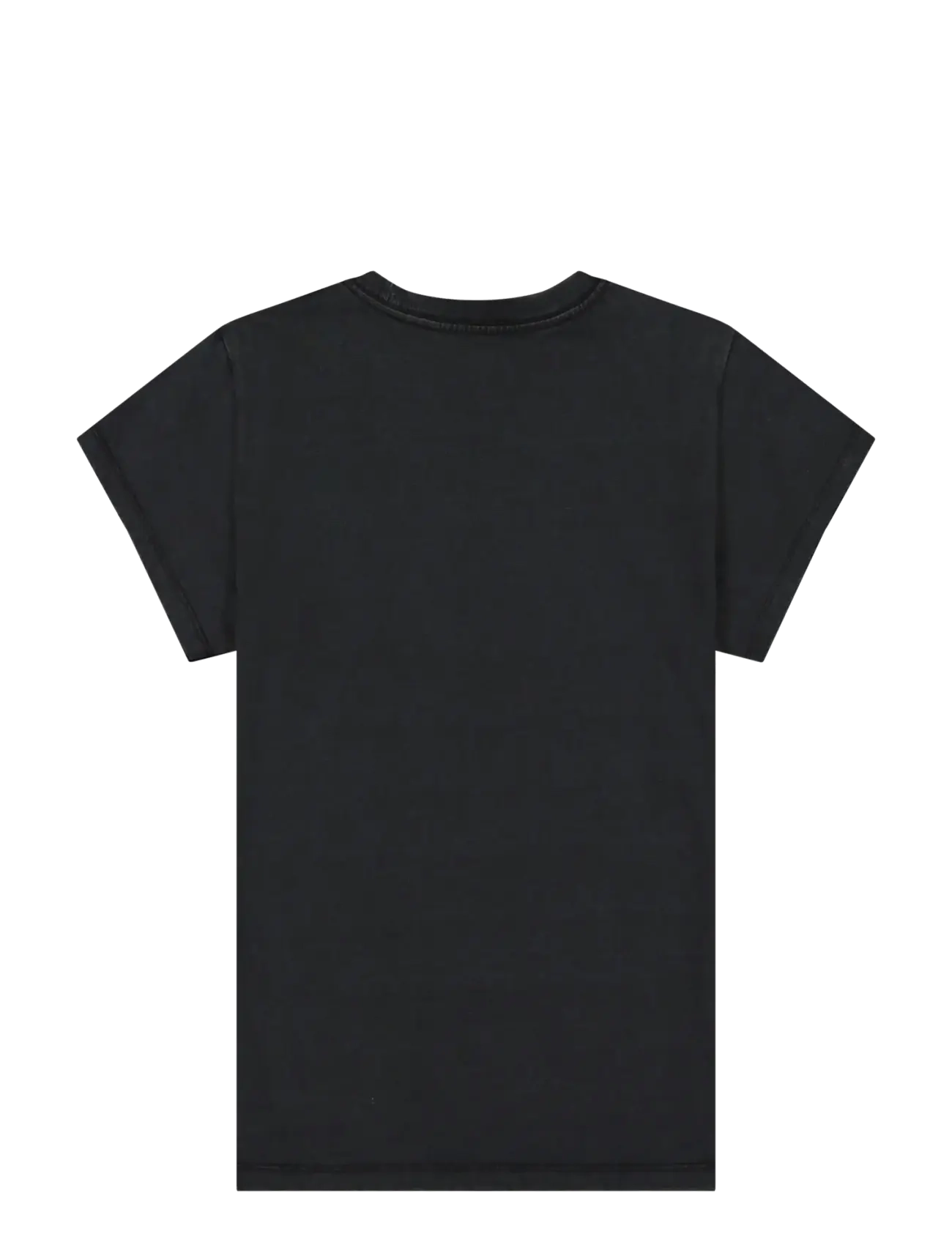 Wrangler - SHRUNKEN BAND TEE - t-skjorter - faded black - 2