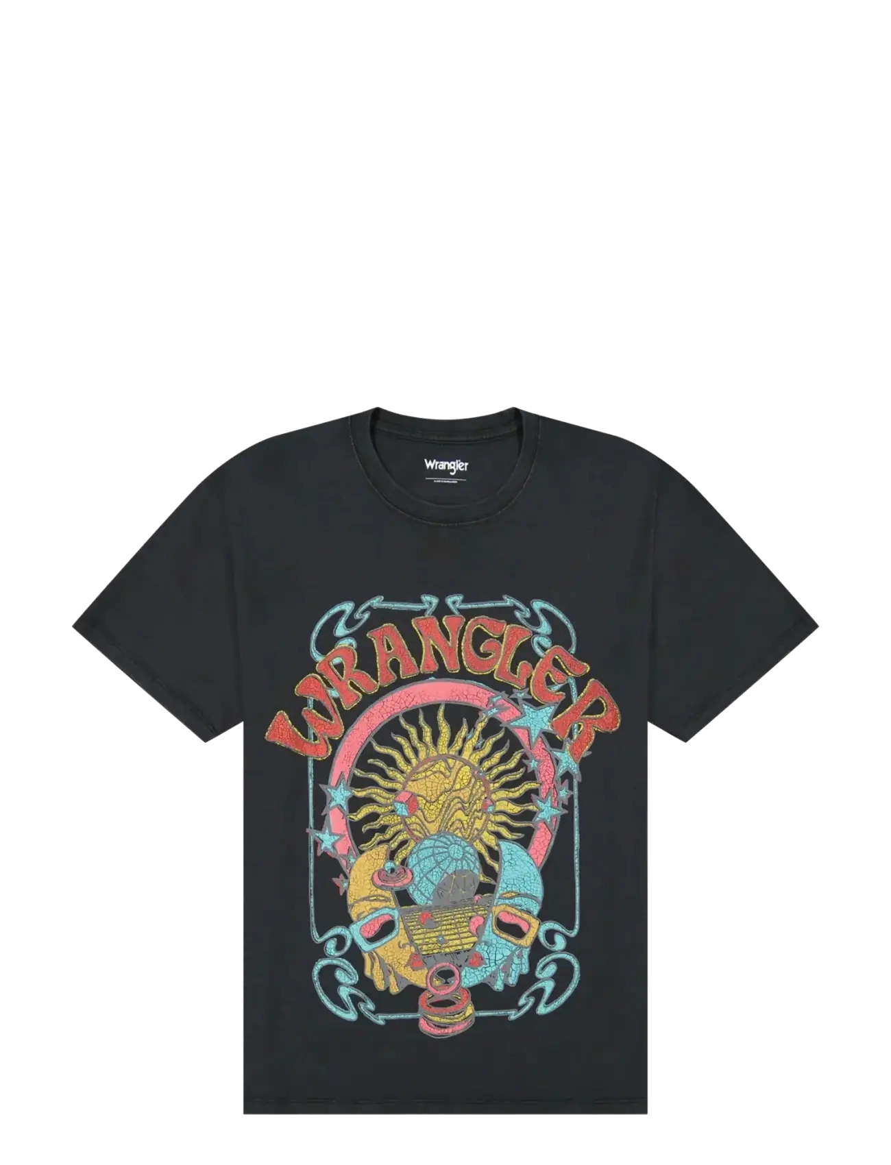 GIRLFRIEND TEE - FADED BLACK