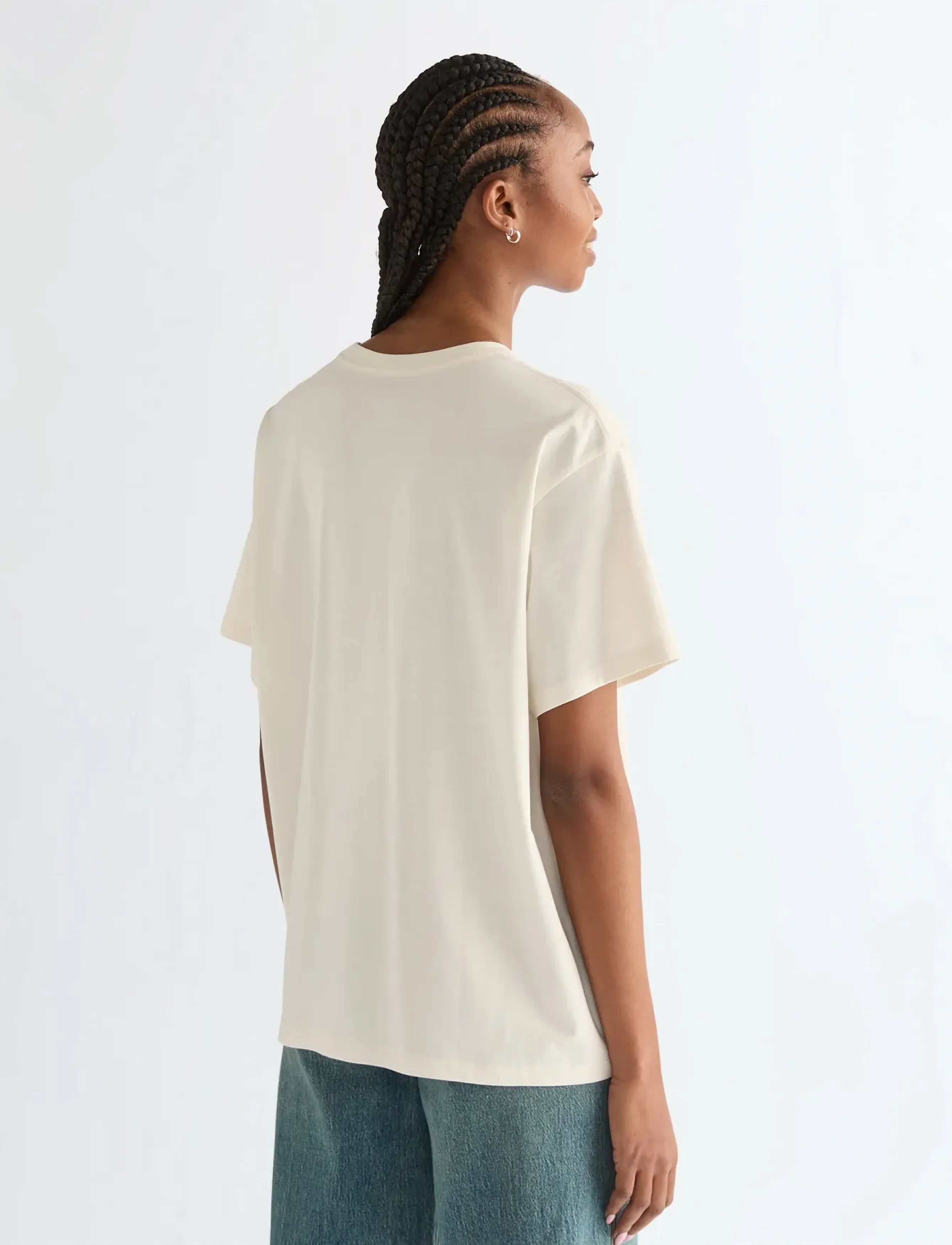 Wrangler - GIRLFRIEND TEE - madalaimad hinnad - worn white - 3