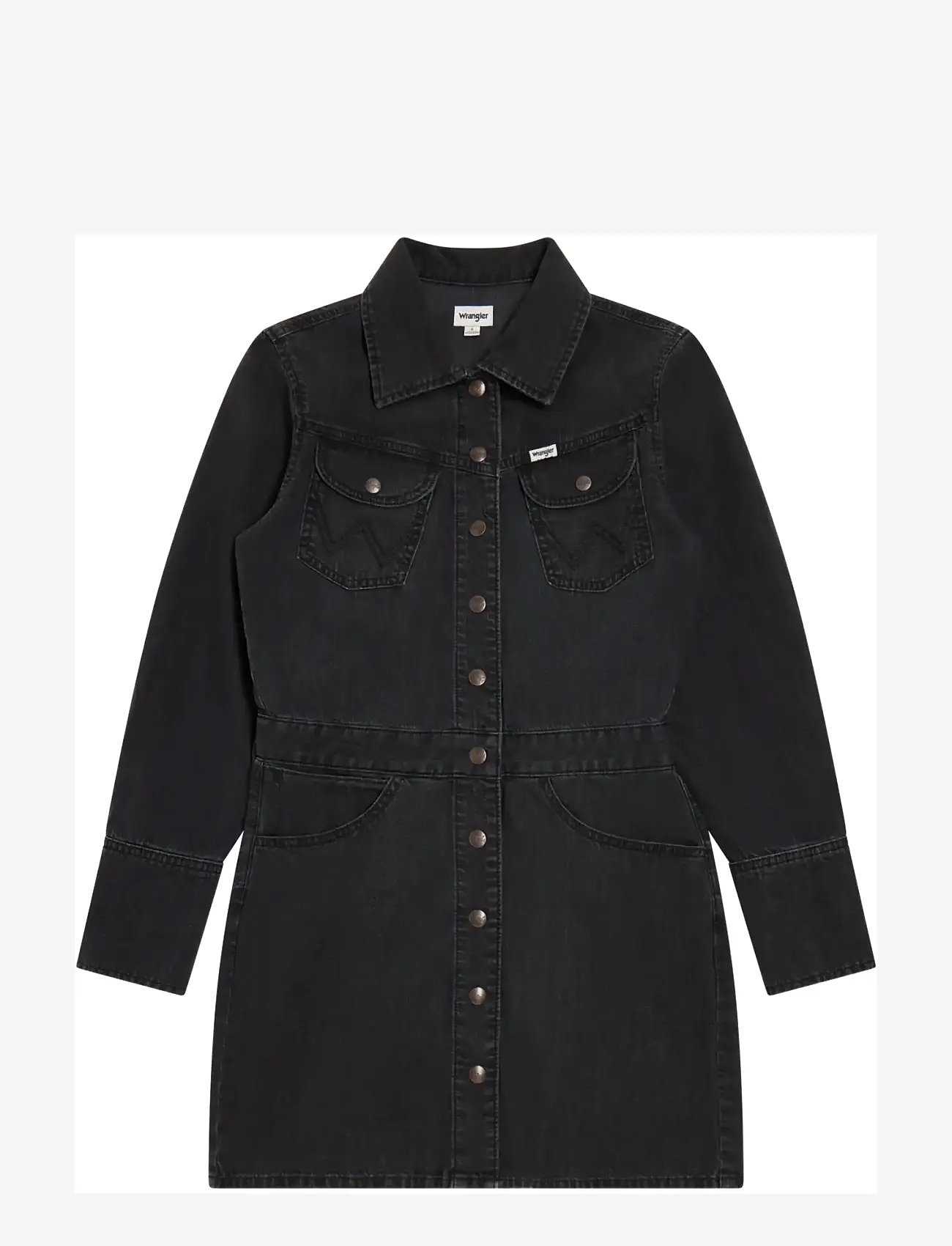 Wrangler - TRAIL TRENCH DRESS - skjortekjoler - speedway smoke - 1