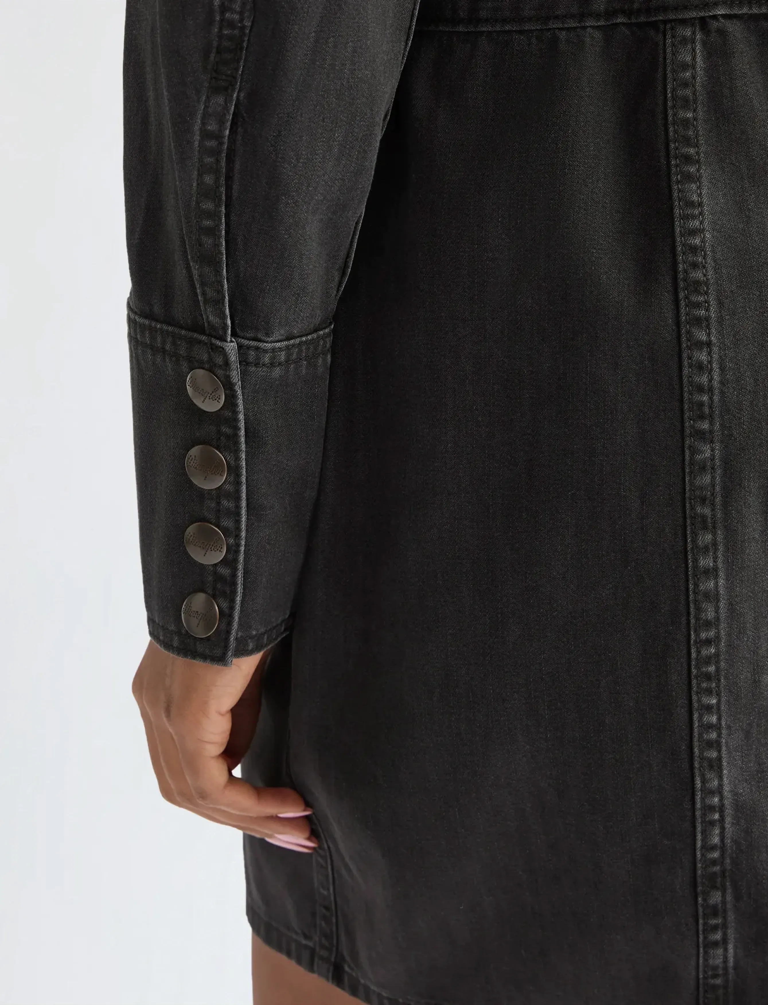 Wrangler - TRAIL TRENCH DRESS - cowboykjoler - speedway smoke - 4