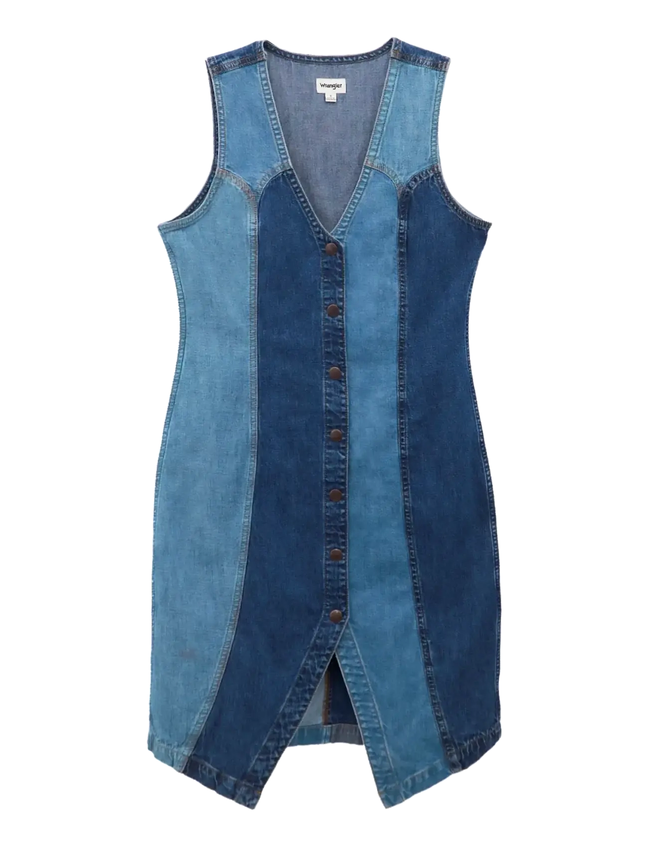 WRANGLER Vest Kleid Blau - Sx00 - Damen