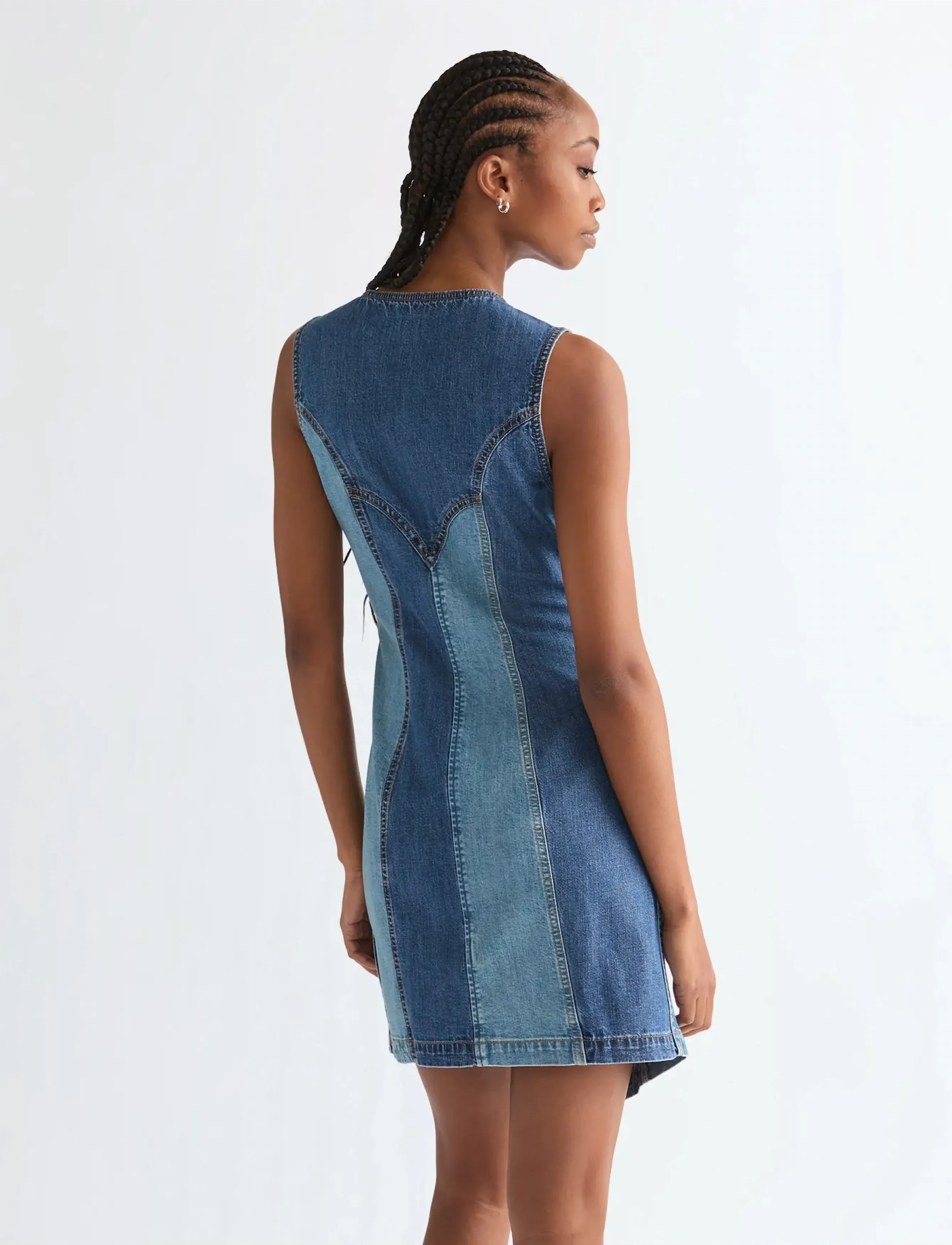 Wrangler - VEST DRESS - cowboykjoler - patchwork - 2