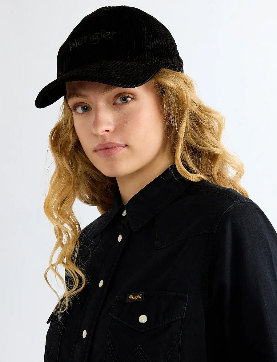 Wrangler - CORDUROY CAP - kasketter - black - 5